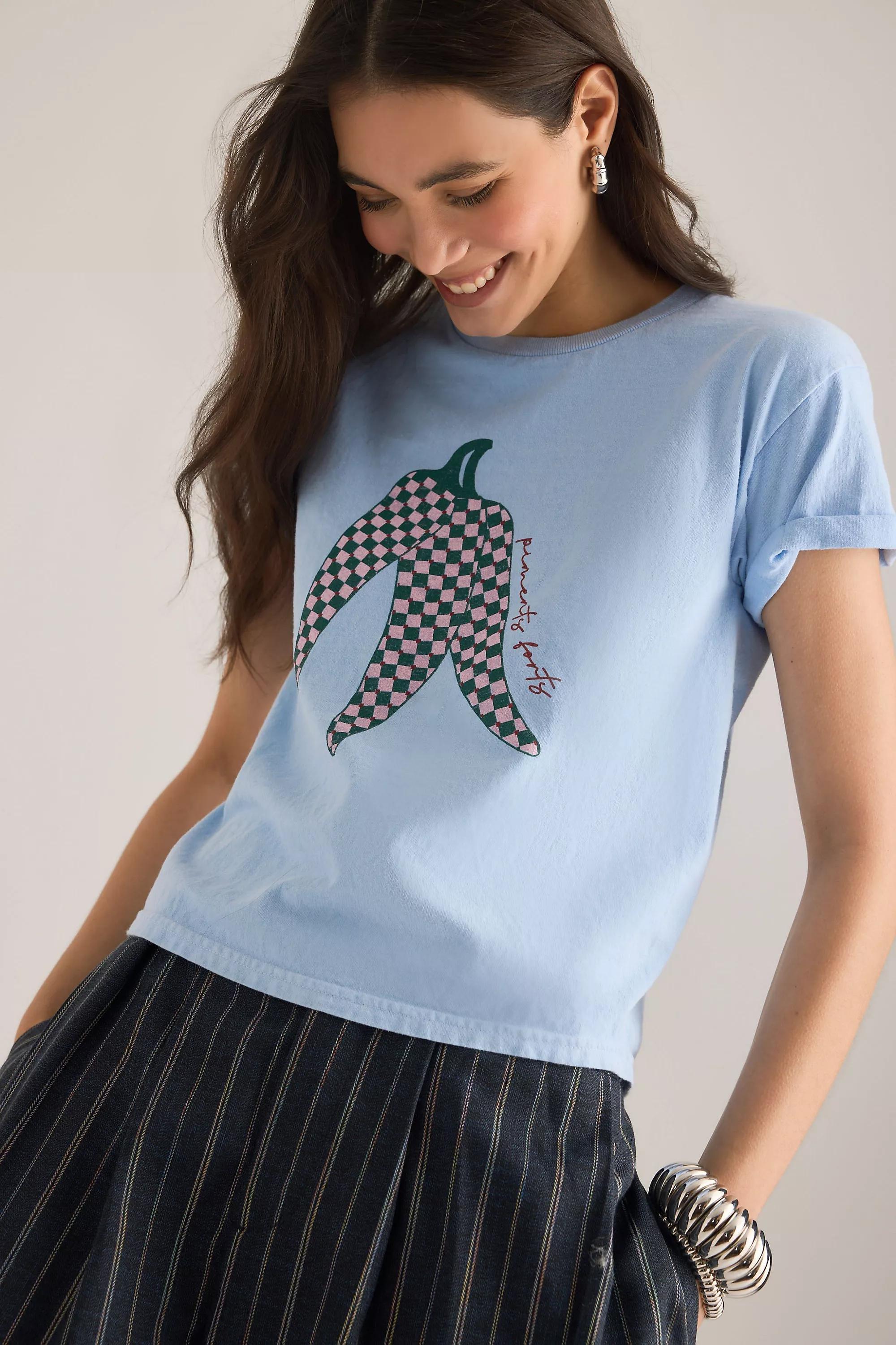 BLUE By Anthropologie Chilli Graphic Baby T-Shirt, A501_0040, large image number 4