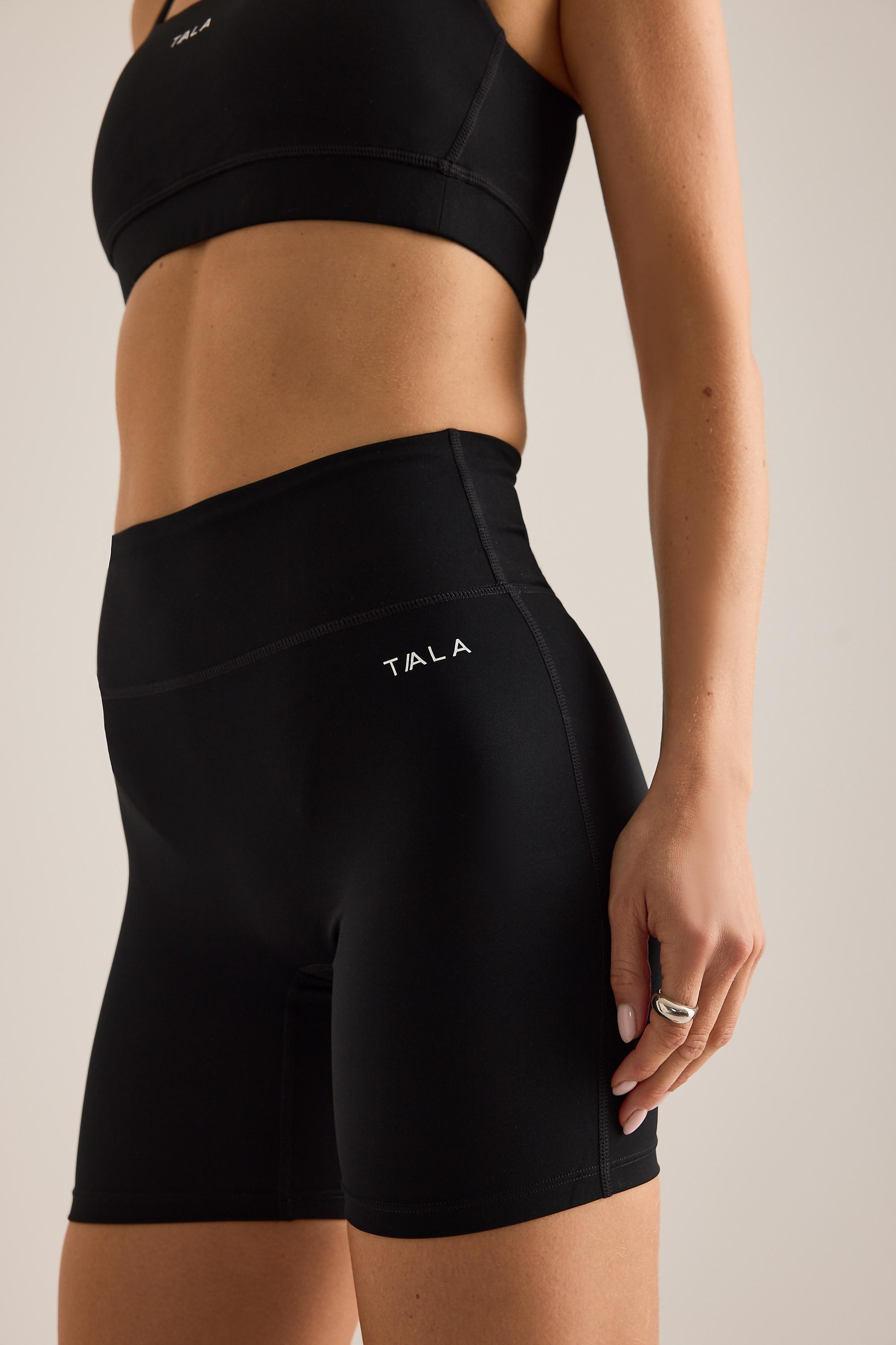TALA SkinLuxe High-Waisted Cycling Shorts, Black, large image number 5