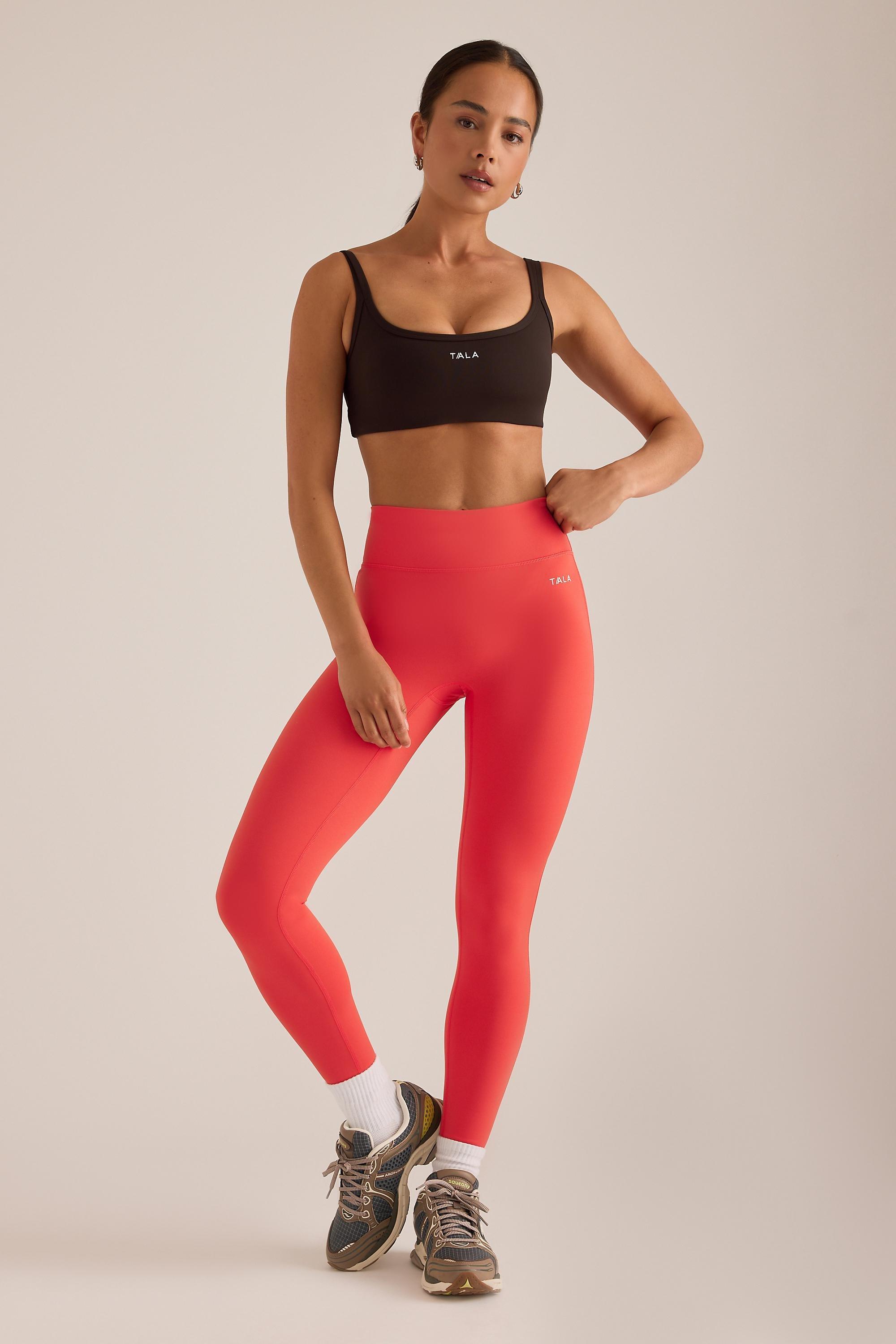 TALA SkinLuxe High-Waisted Leggings, Orange, large image number 1