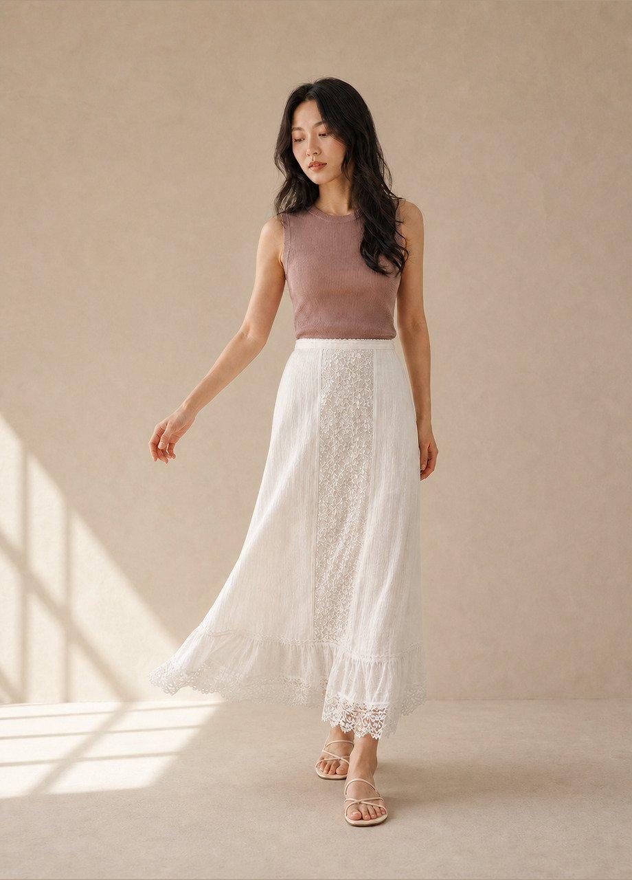 Lm Isore Skirt, White, White, large image number 1