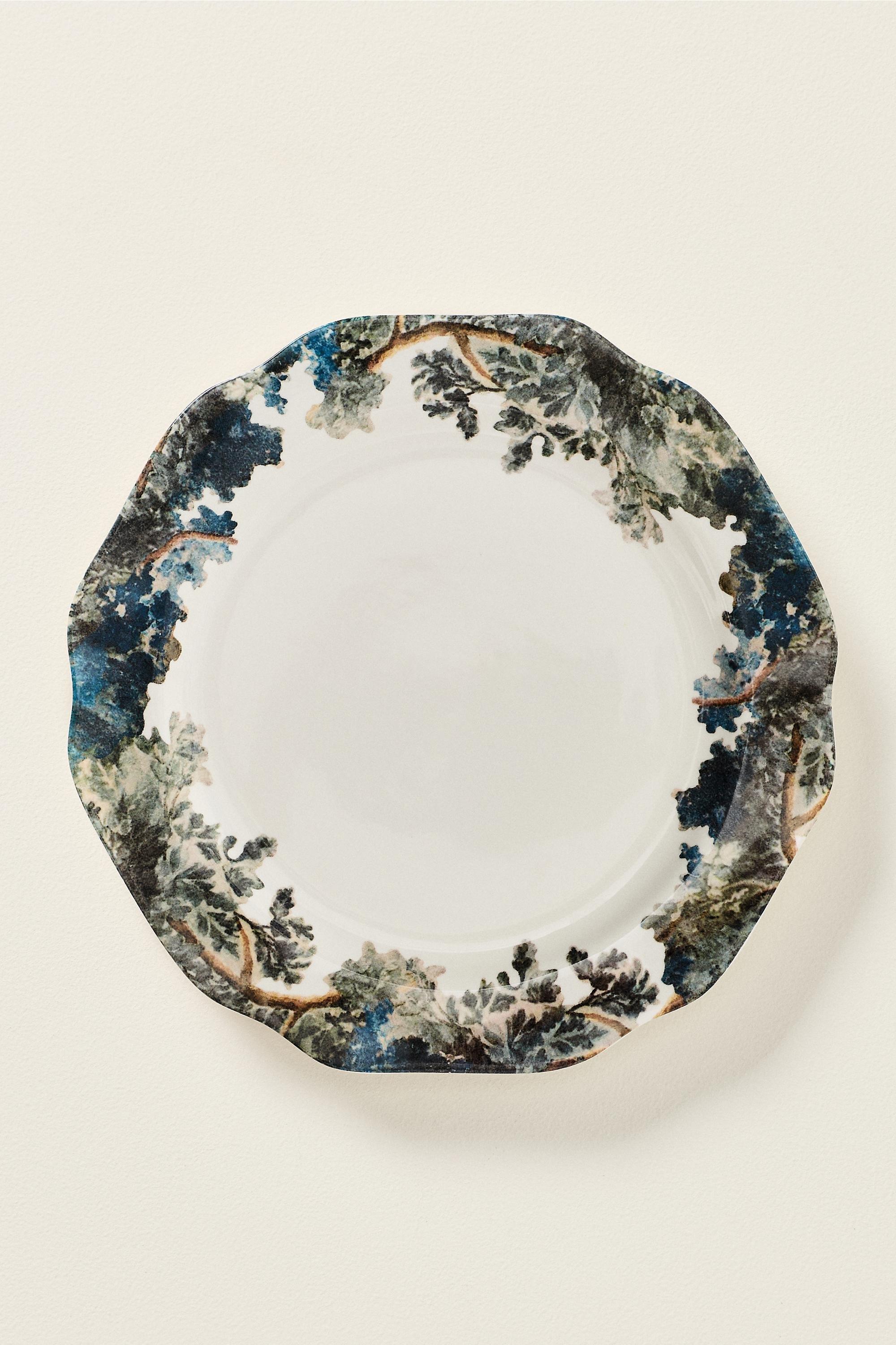 Blue Judarn Stoneware Dinner Plate, Black, medium