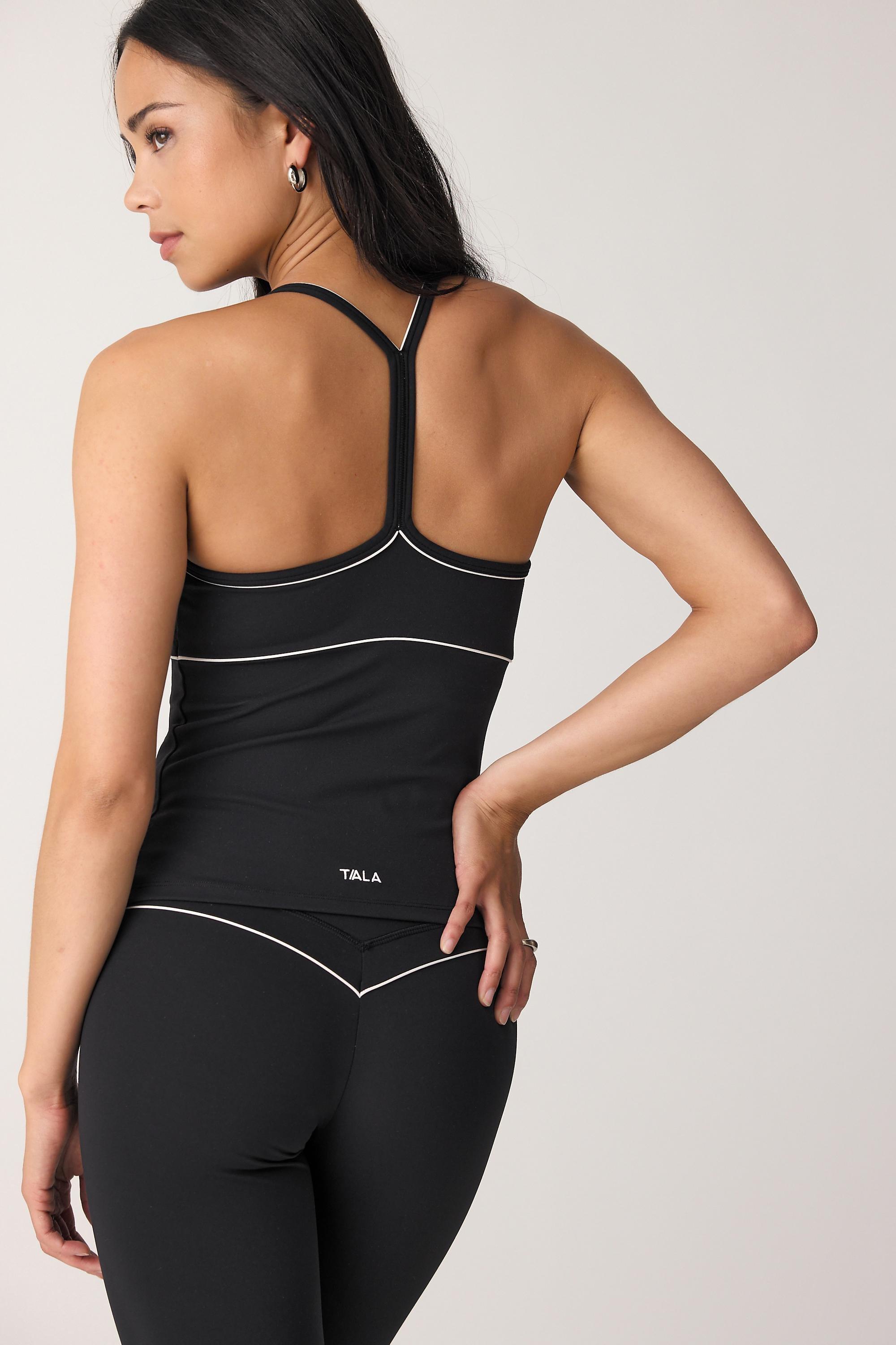Tala Dayflex Contrast Sweetheart Vest, Black, Black, large image number 4