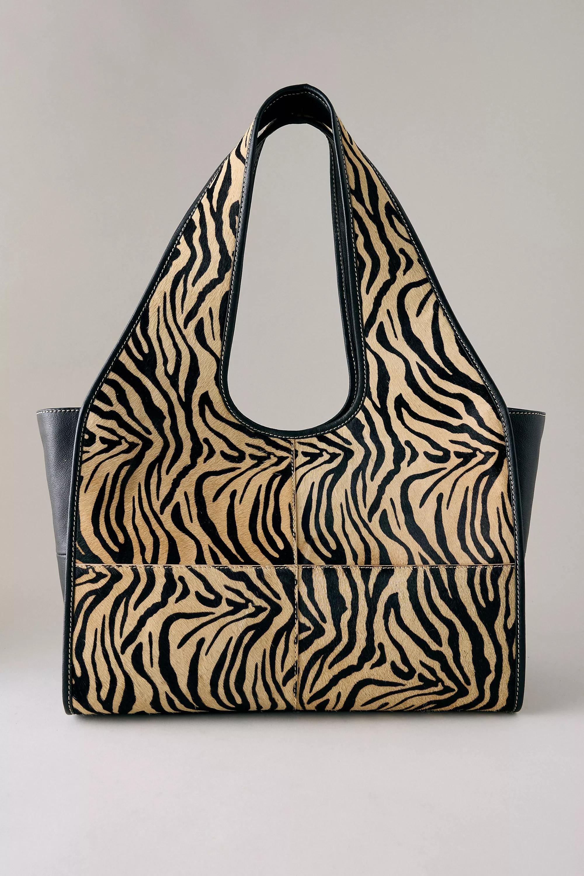 The Utilia Contrast Tote Bag, Multicolour, Multicolour, large image number 0
