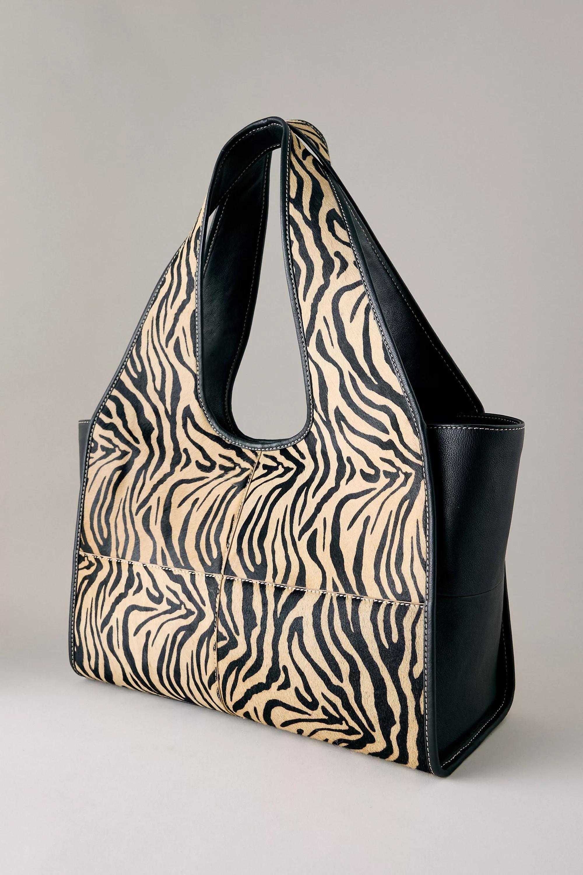 The Utilia Contrast Tote Bag, Multicolour, Multicolour, large image number 4