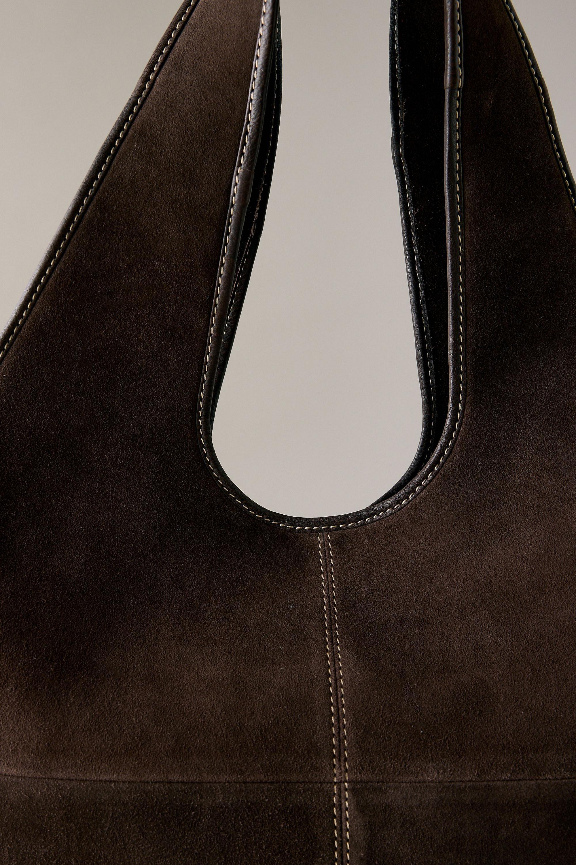 The Contrast Tote Bag, Brown, Brown, large image number 2