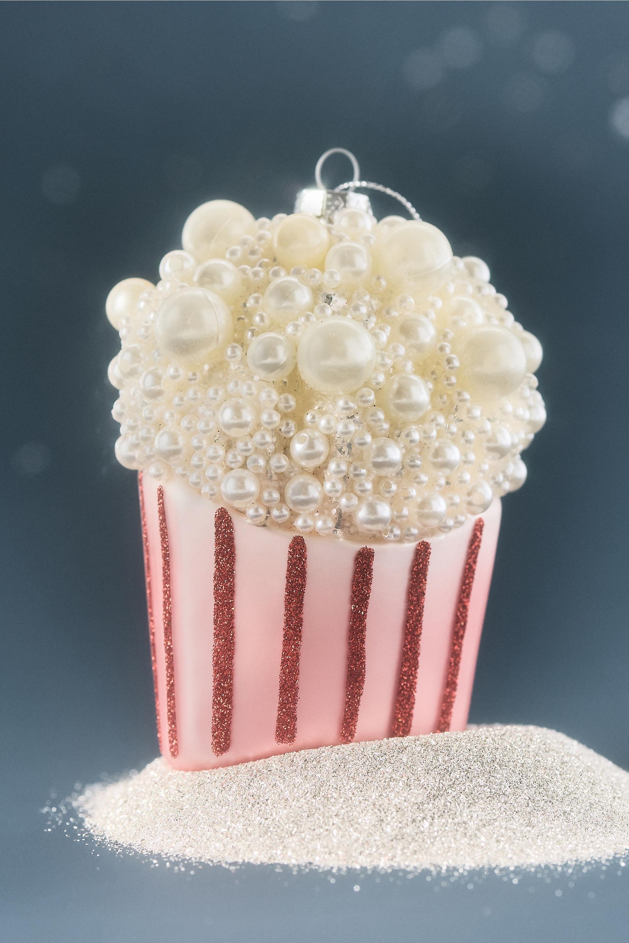 Jewelled Food Glass Ornament, Red, large image number 0
