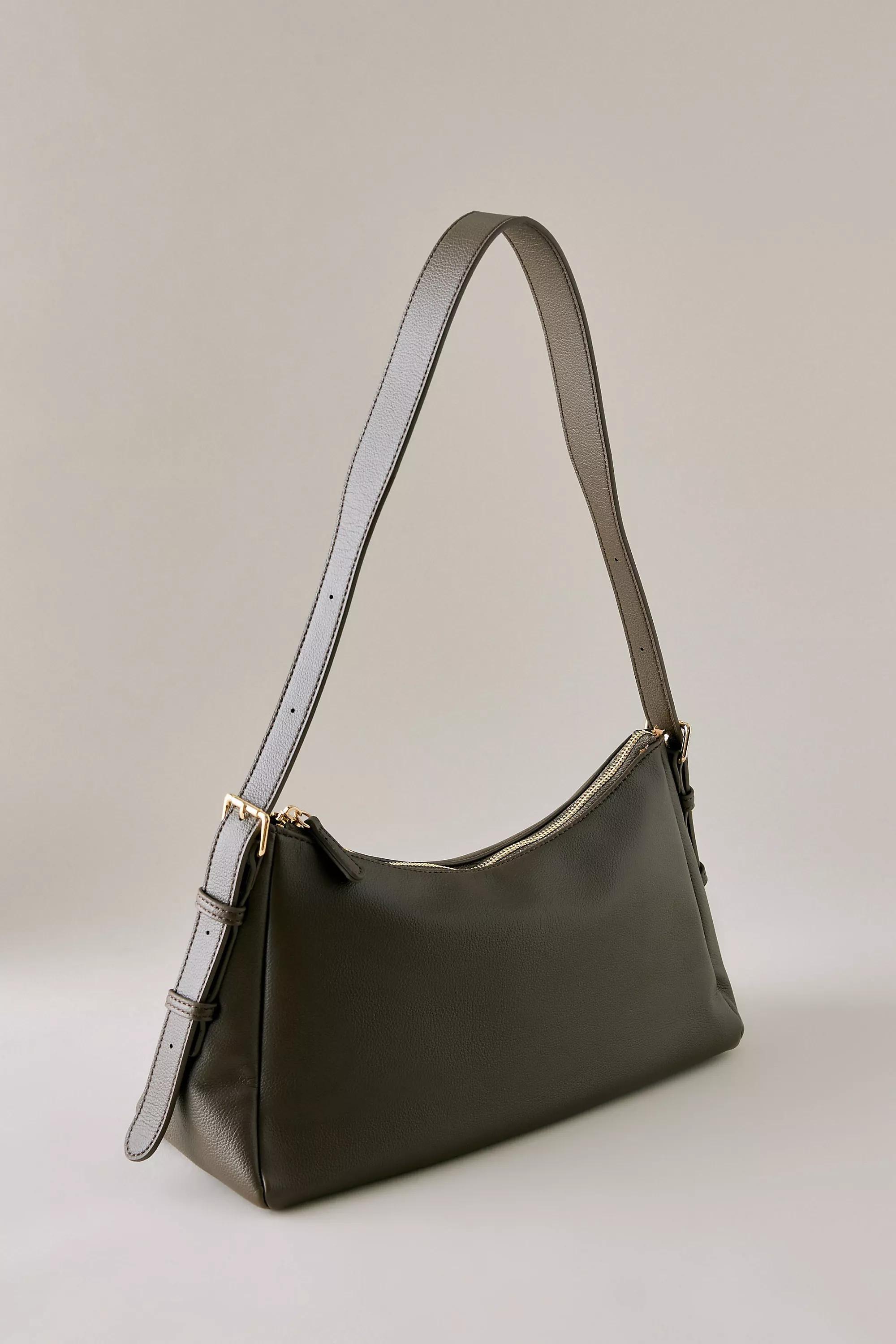 BROWN Melie Bianco Mayka Faux-Leather Shoulder Bag, Brown, large image number 1