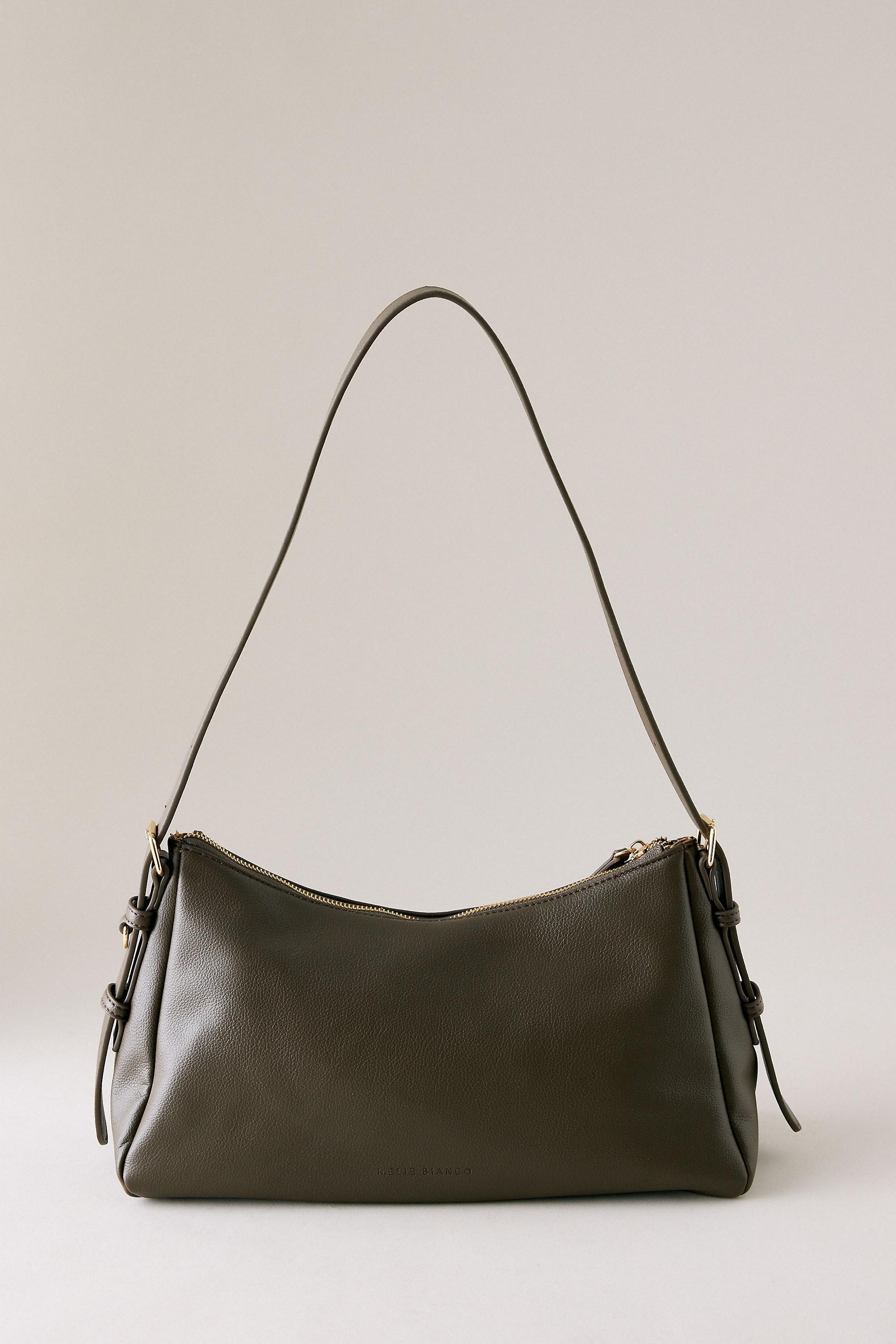 BROWN Melie Bianco Mayka Faux-Leather Shoulder Bag, Brown, large image number 2