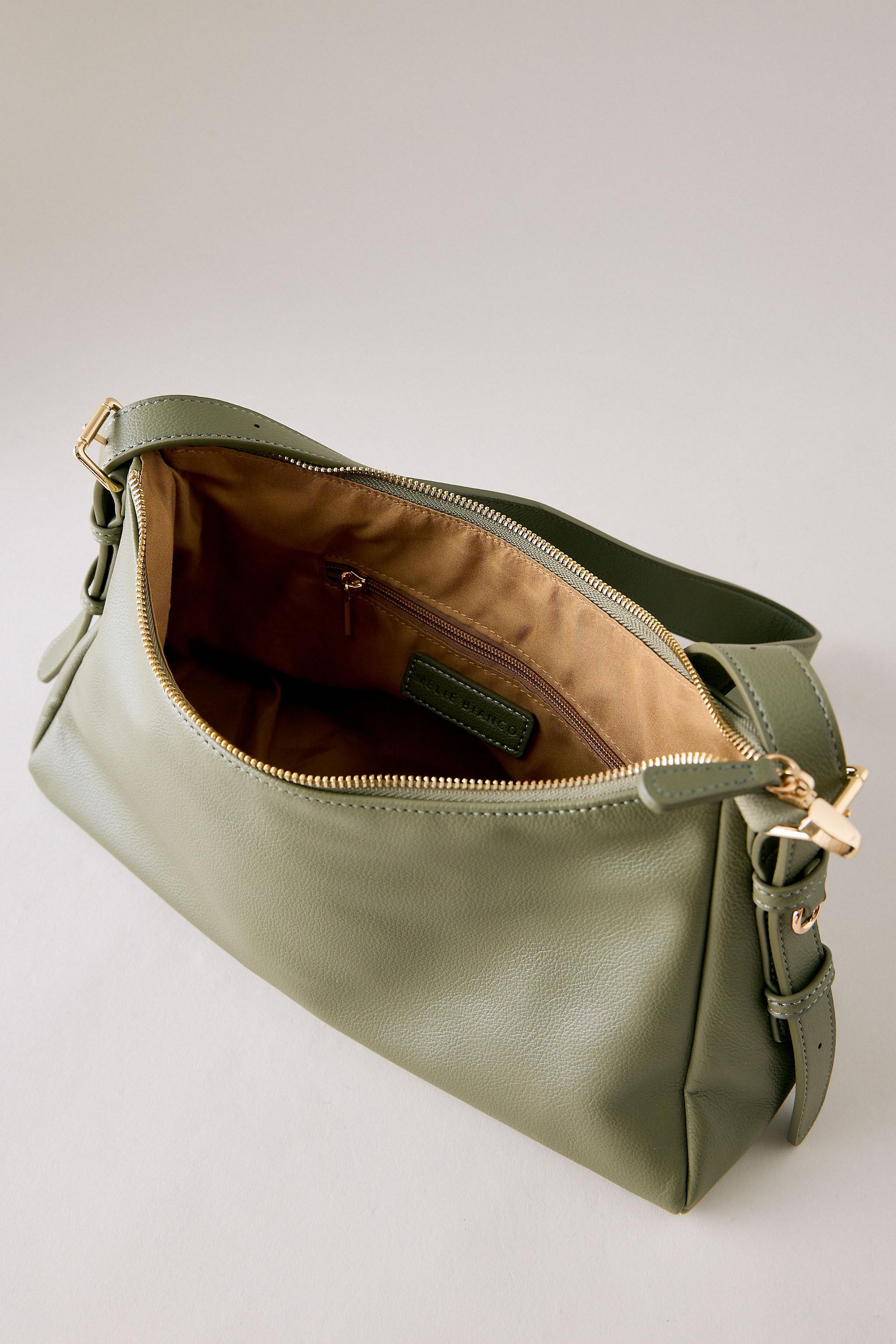 GREEN Melie Bianco Mayka Faux-Leather Shoulder Bag, Green, large image number 3