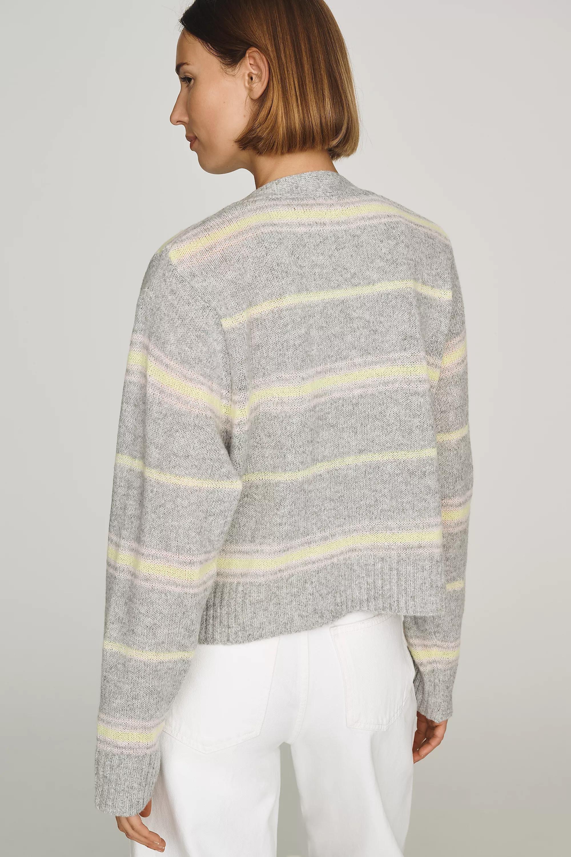 By Anthropologie Lightweight Cardigan, Grey, A501_0541, large image number 1