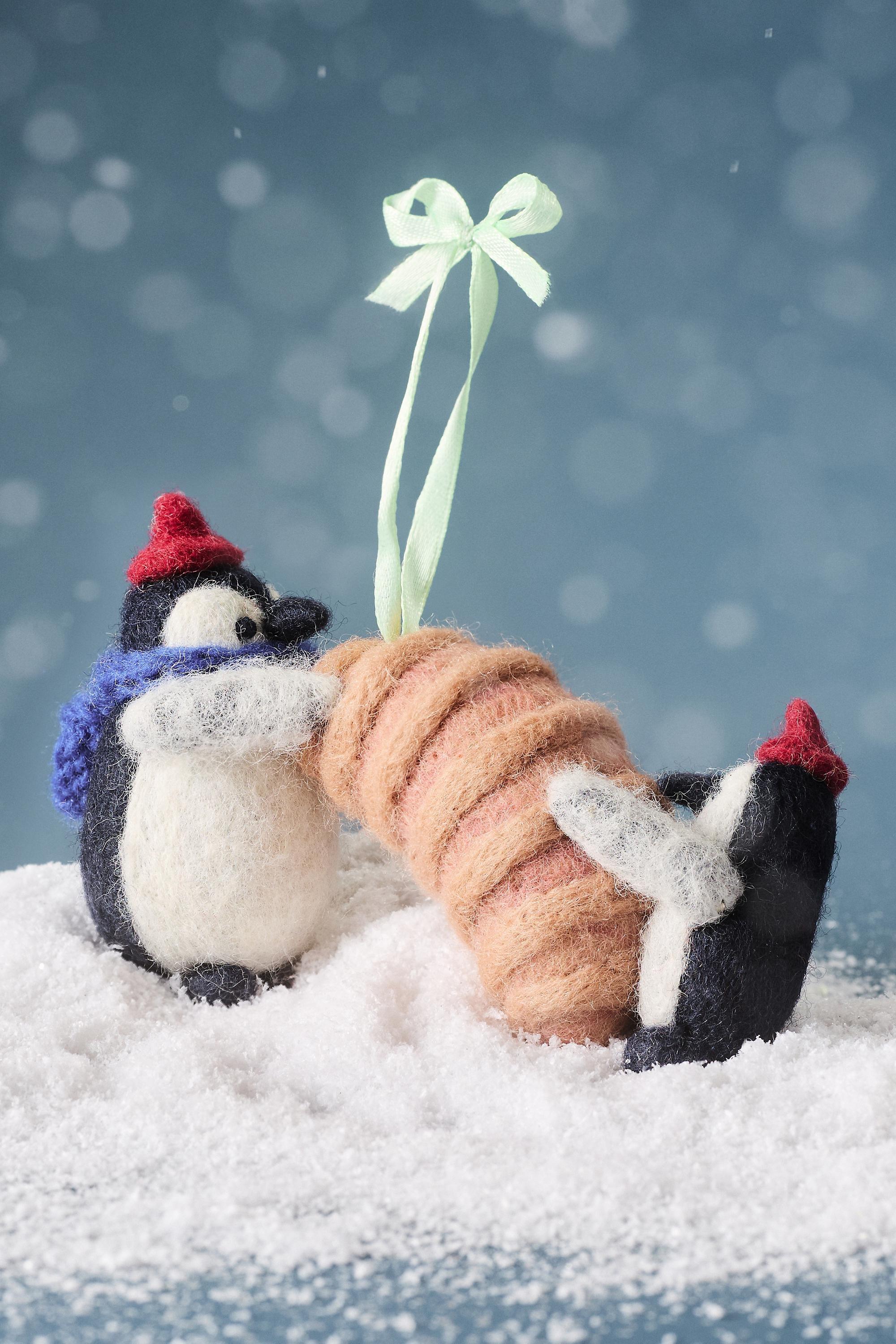 Felt Pastry Animal Ornament, Multiclour, A501_0216, large image number 0