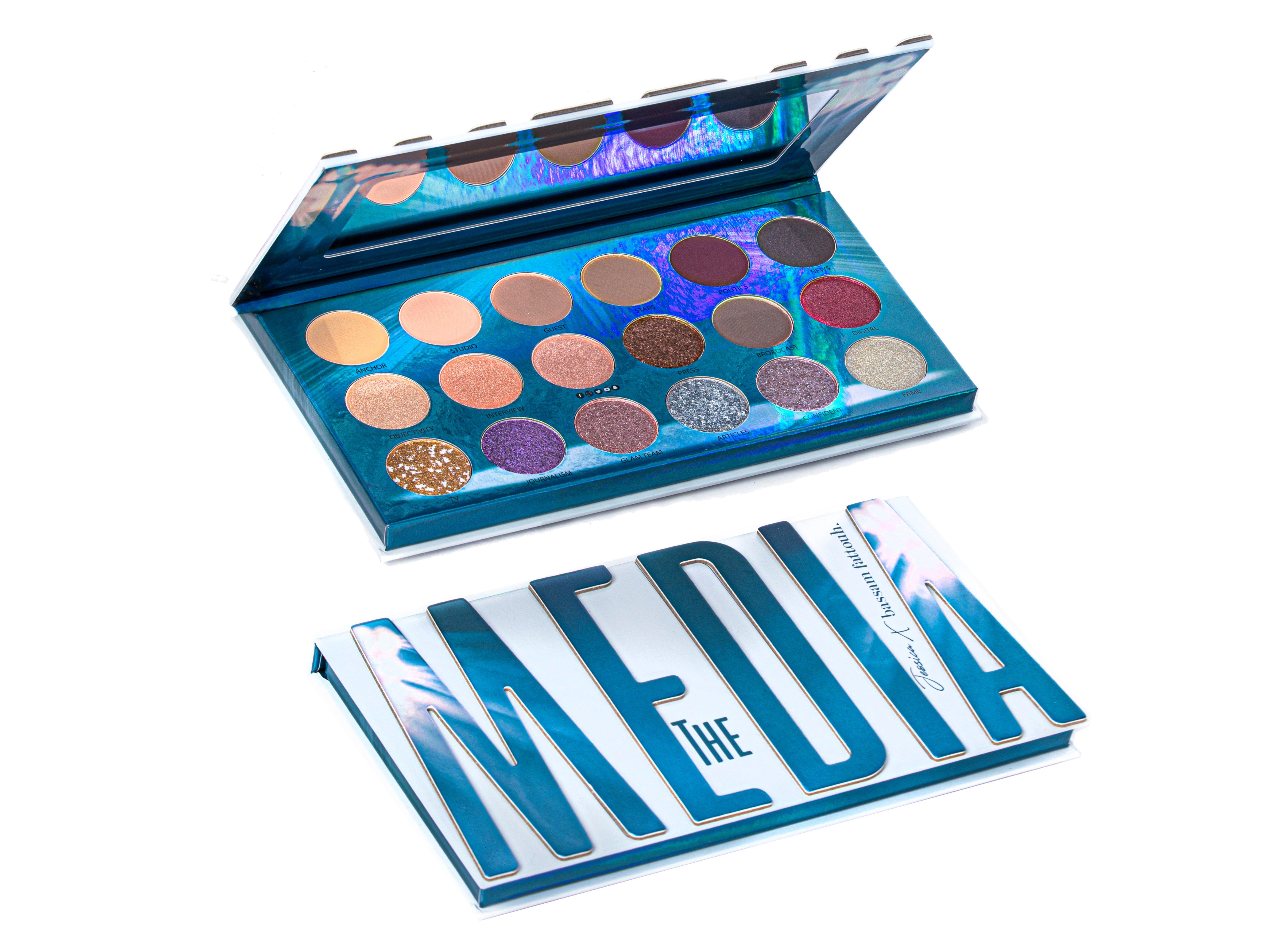 Bassam Fattouh The Media Eyeshadow Palette,Multicolour, A521_MED, large image number 0