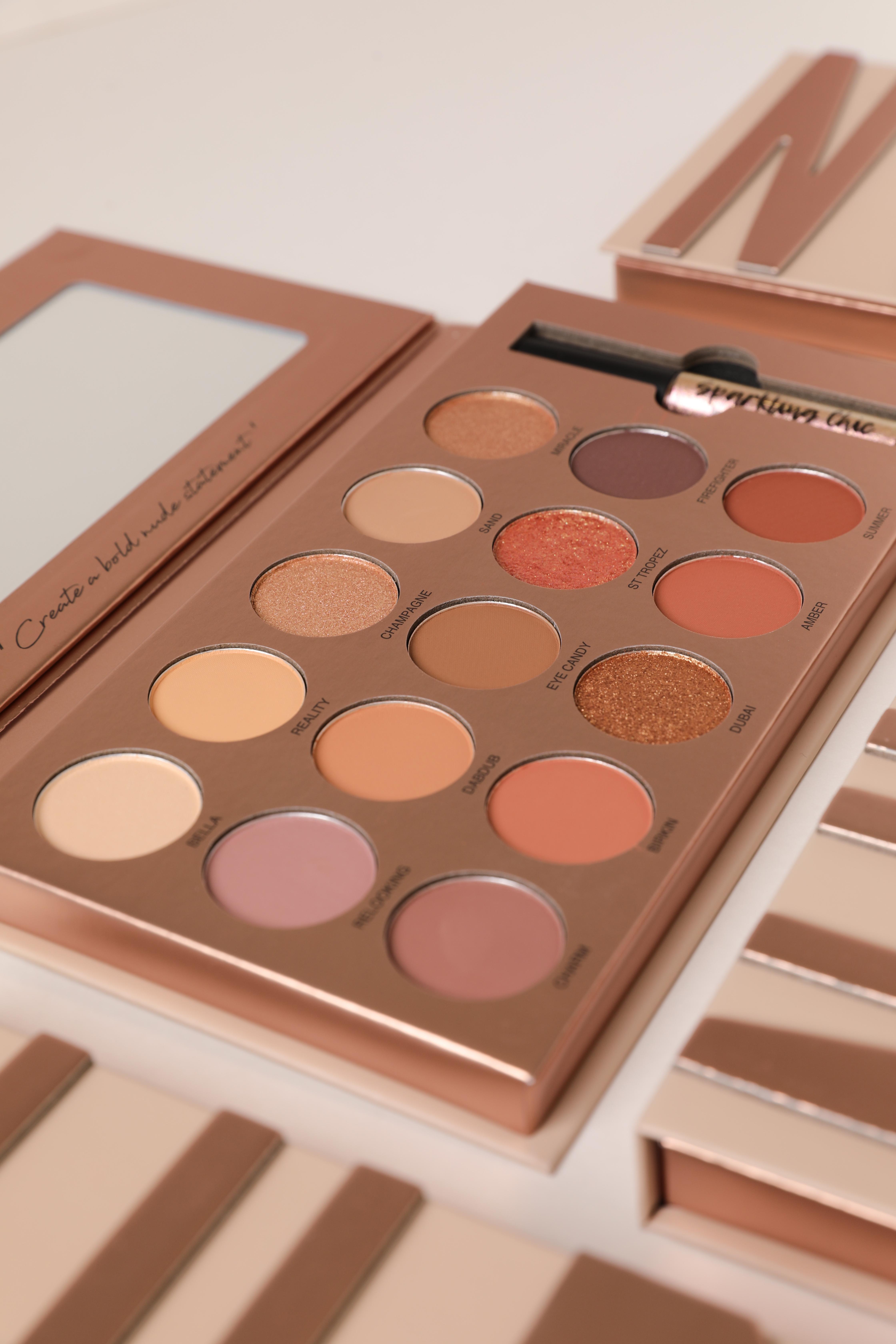 Bassam Fattouh The Nude Eyeshadow Palette ,Multicolour, A521_NUDE, large image number 2
