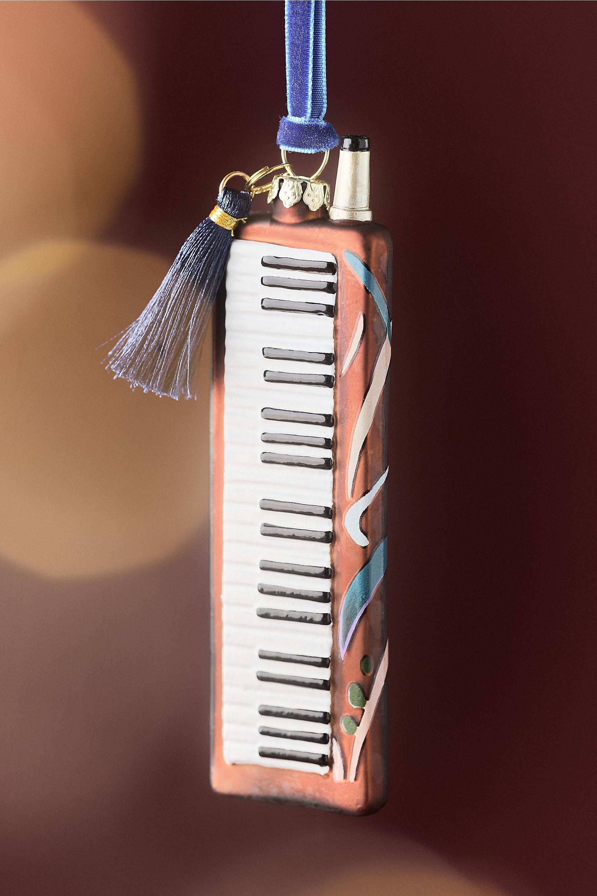 Anthropologie Batiste And Jaouad Instrument Ornament, Pink | Azadea UAE