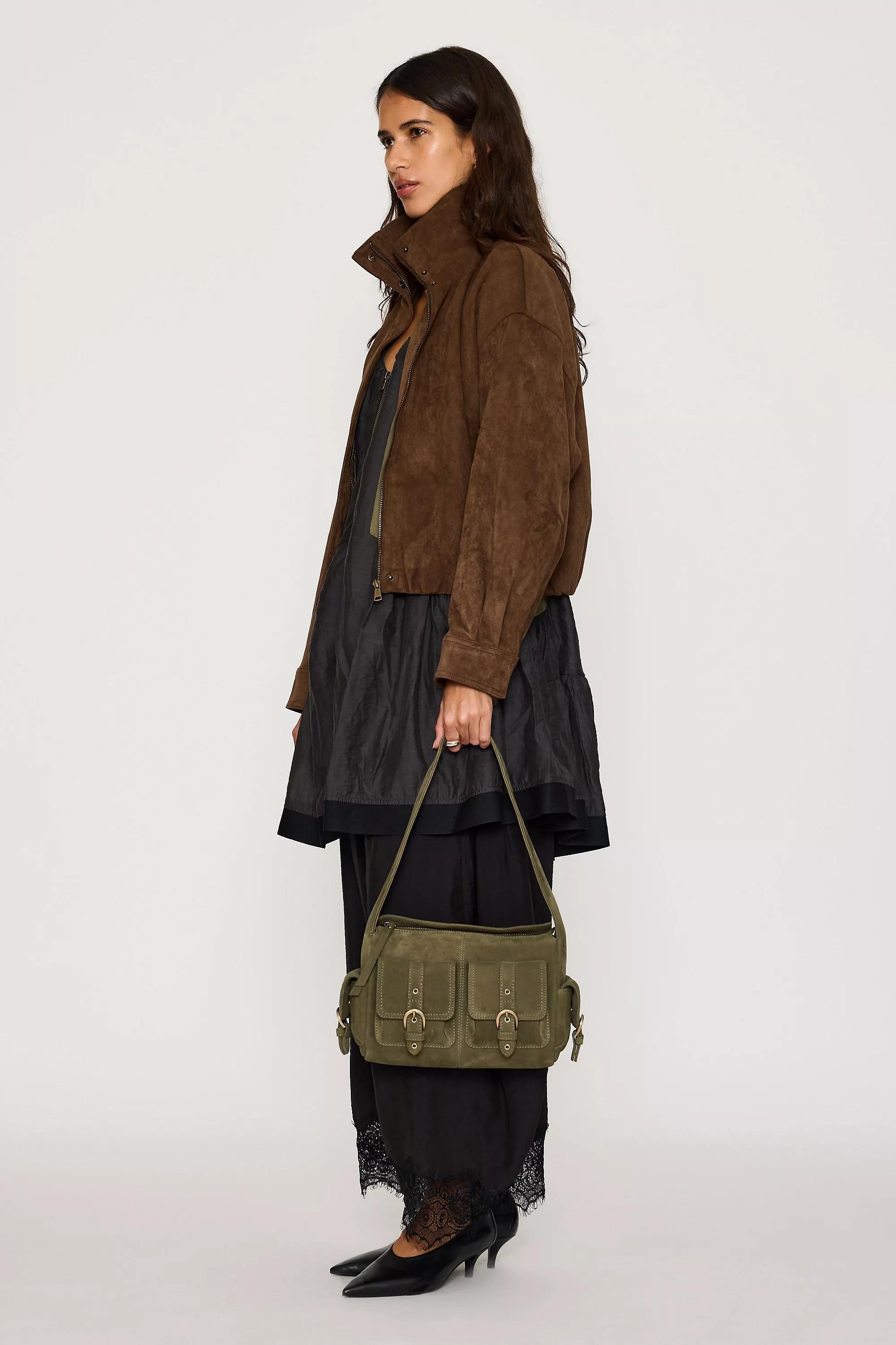 The Leather Cargo Bag, Green, large image number 3