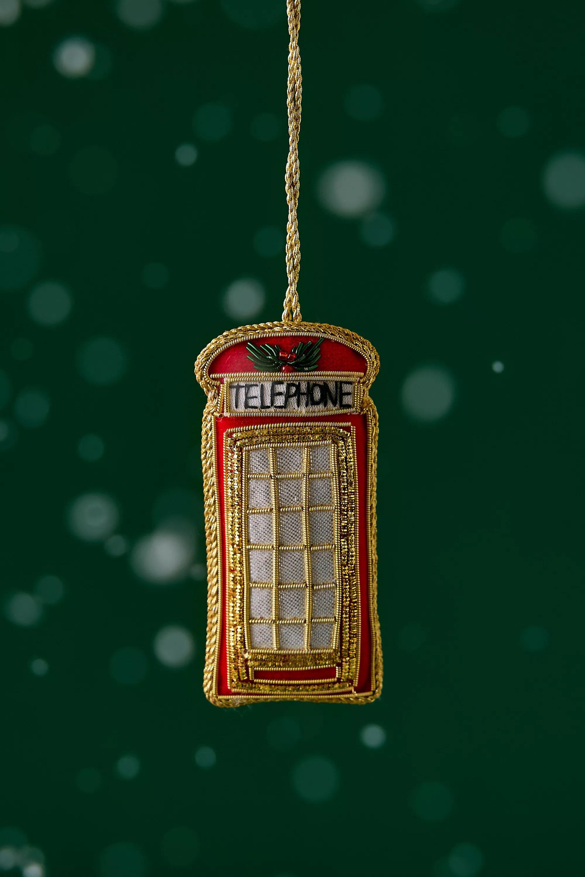 London Tourism Ornaments, Red, Red, large image number 0
