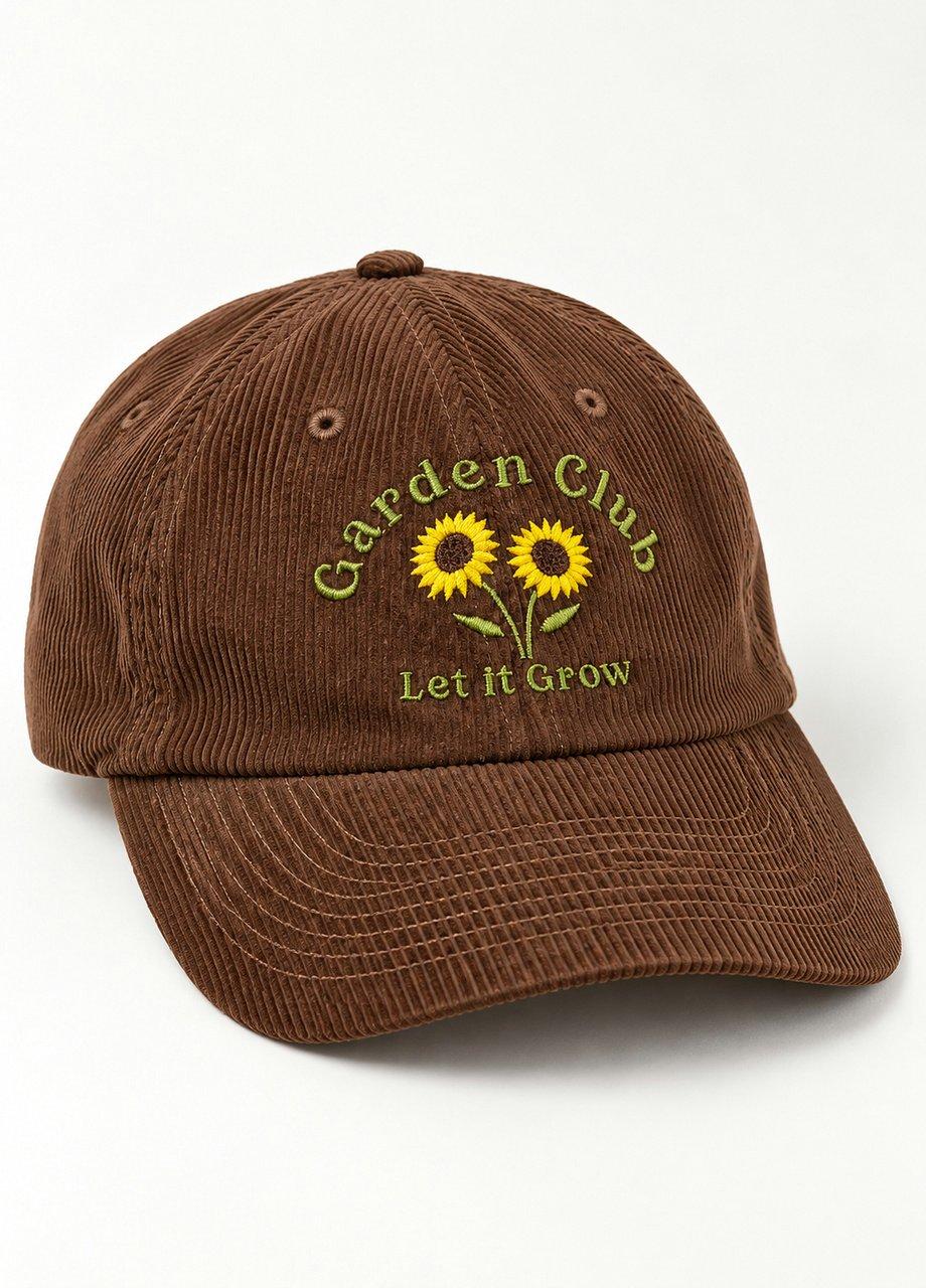 Corduroy Baseball Cap, Brown, Brown, large image number 0
