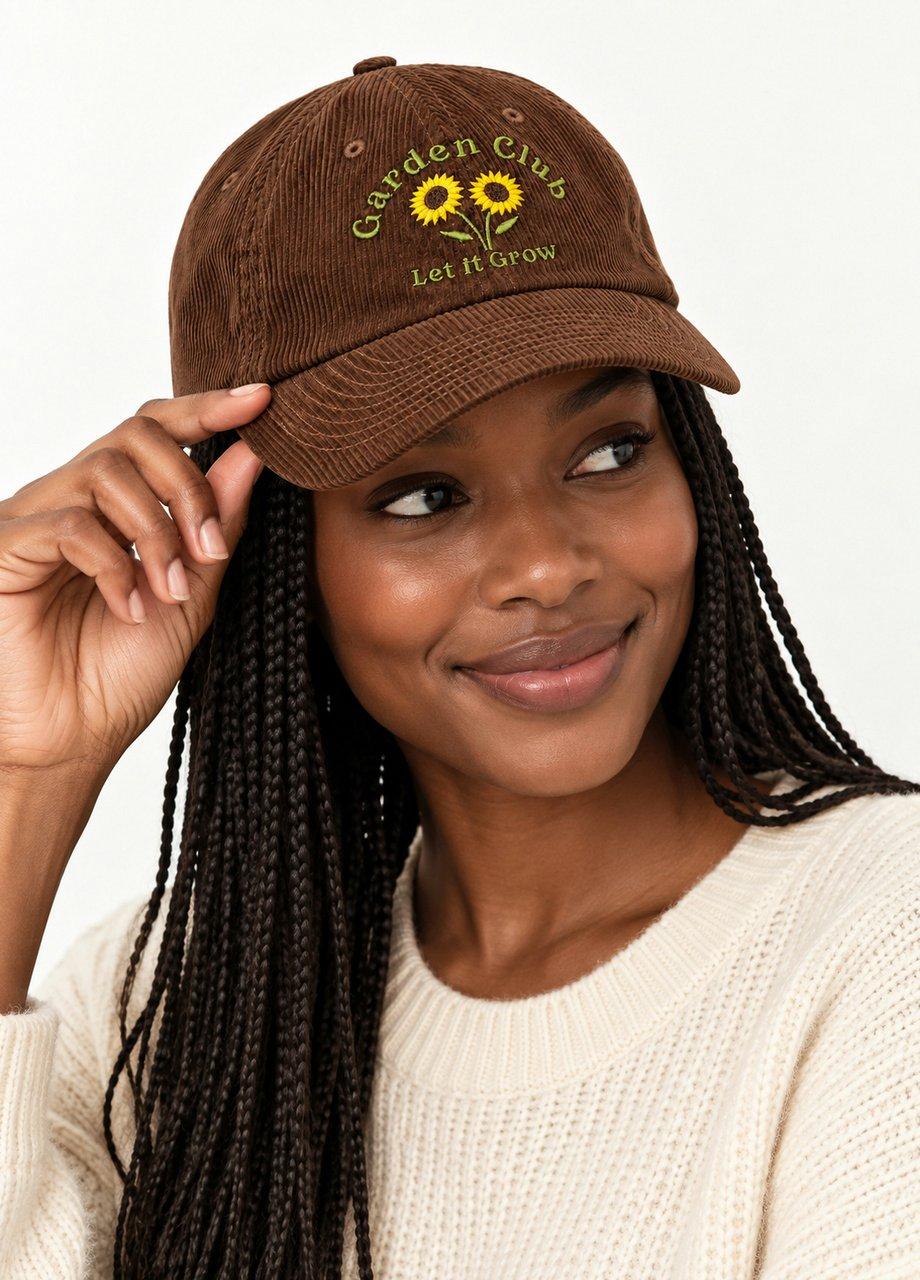 Corduroy Baseball Cap, Brown, Brown, large image number 2