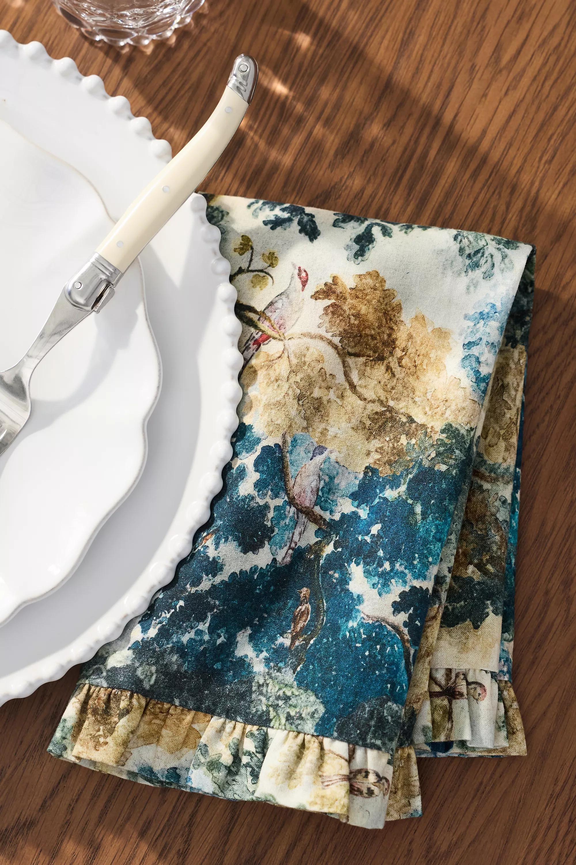 Anthropologie Brynn Patterned Napkins, Set of 2 | Azadea UAE
