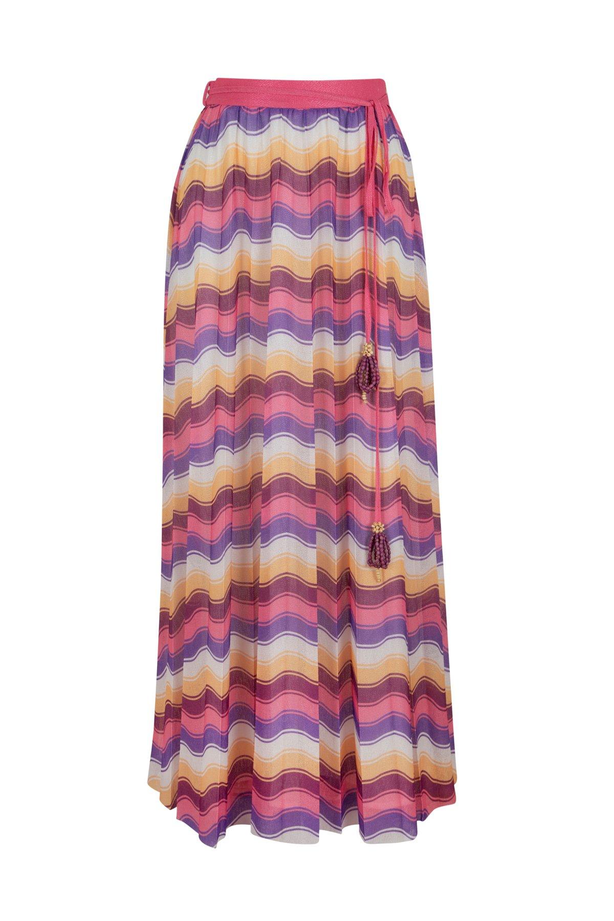 Striped Skirt, pink, A520_0066, medium