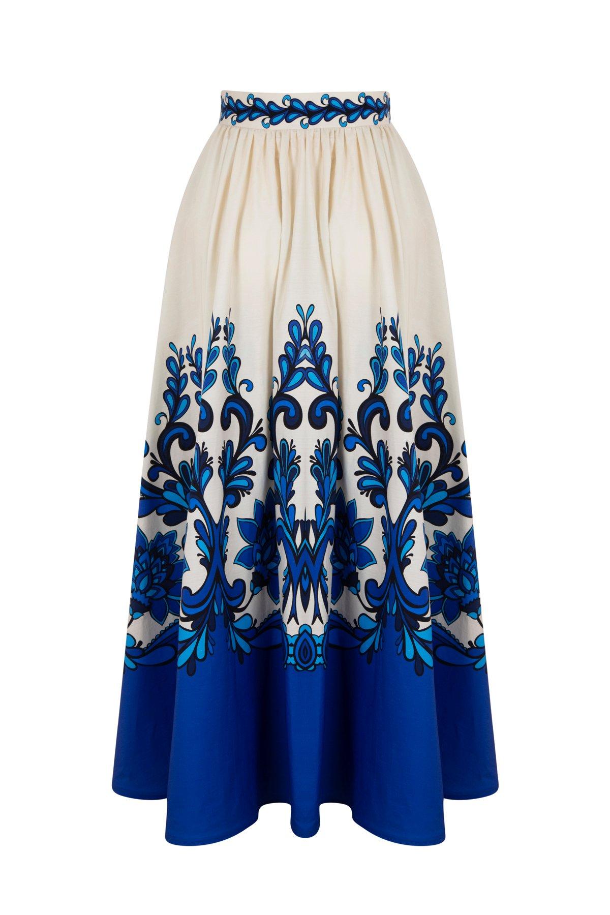 Skirt, Navy, , large image number 1