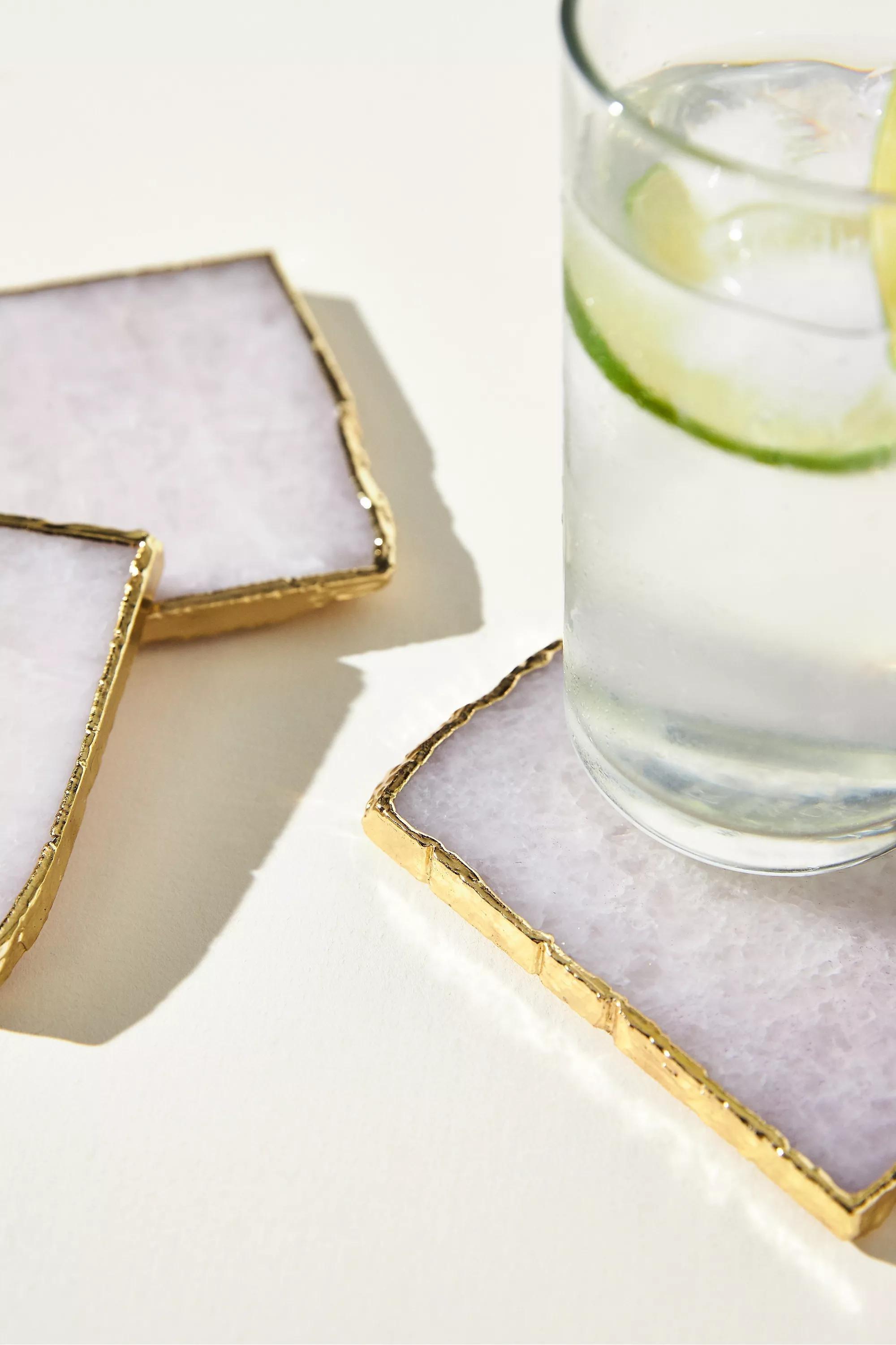 Agate Coaster, White, A501_0010, large image number 7