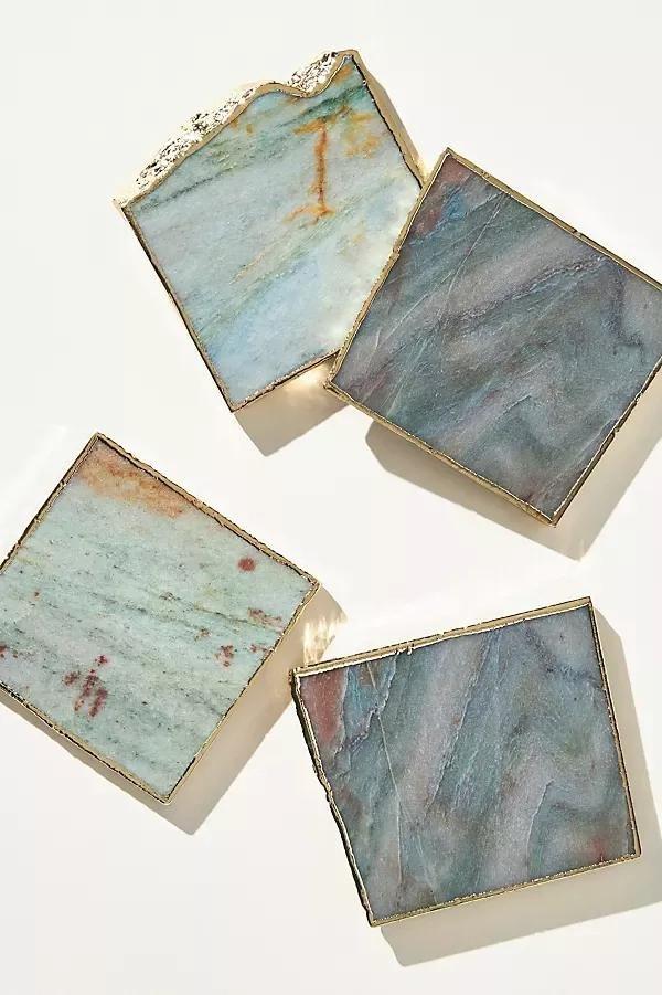 Agate Coaster, Green, A501_0030, large image number 6