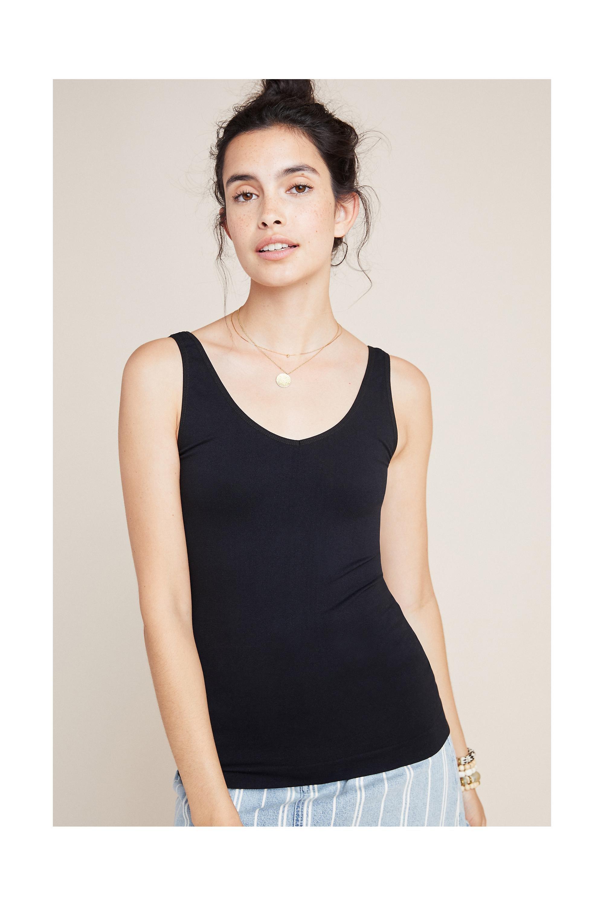 Floreat Reversible Seamless Tank Top, Black, , large image number 8