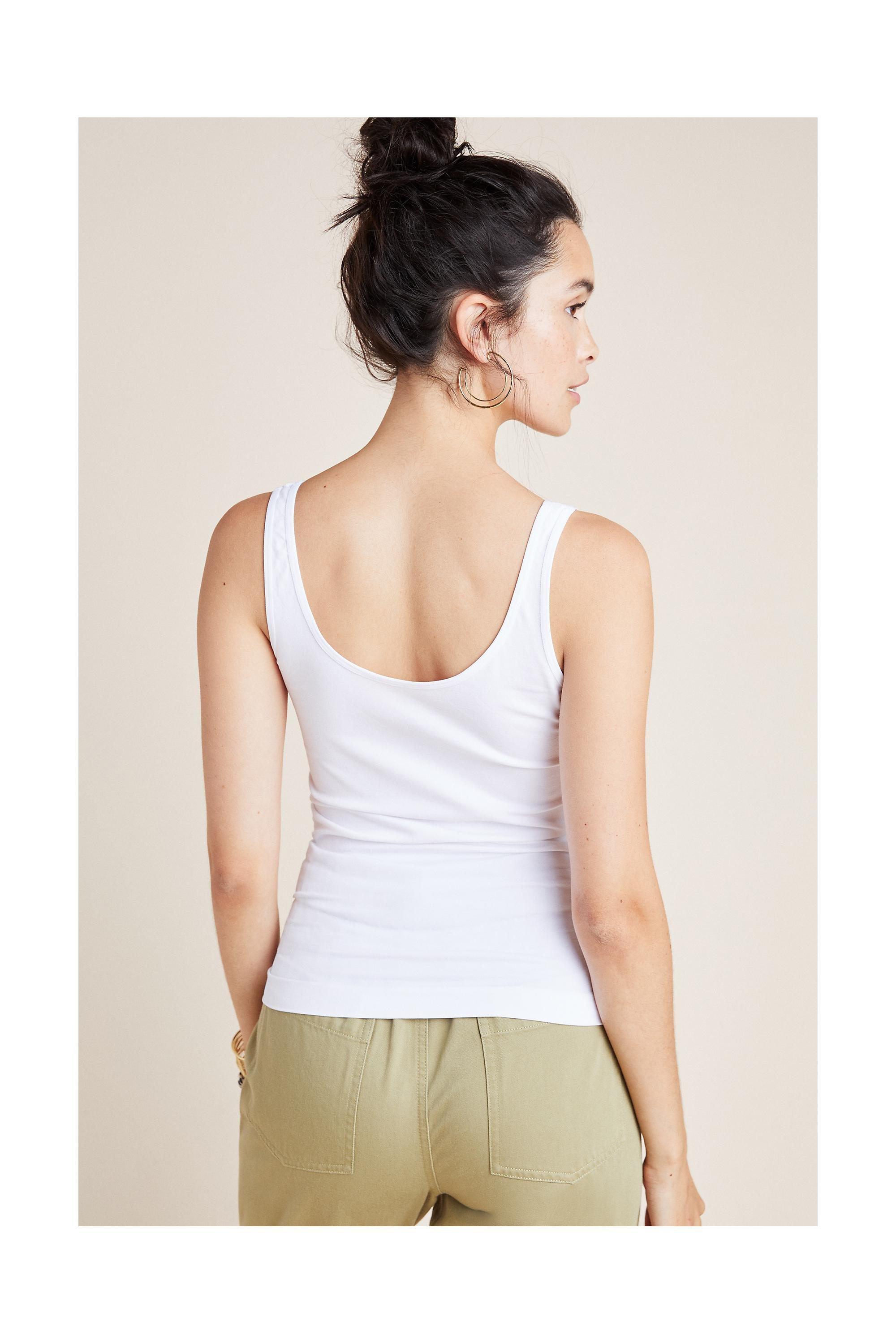 Floreat Reversible Seamless Tank Top, White, , large image number 4