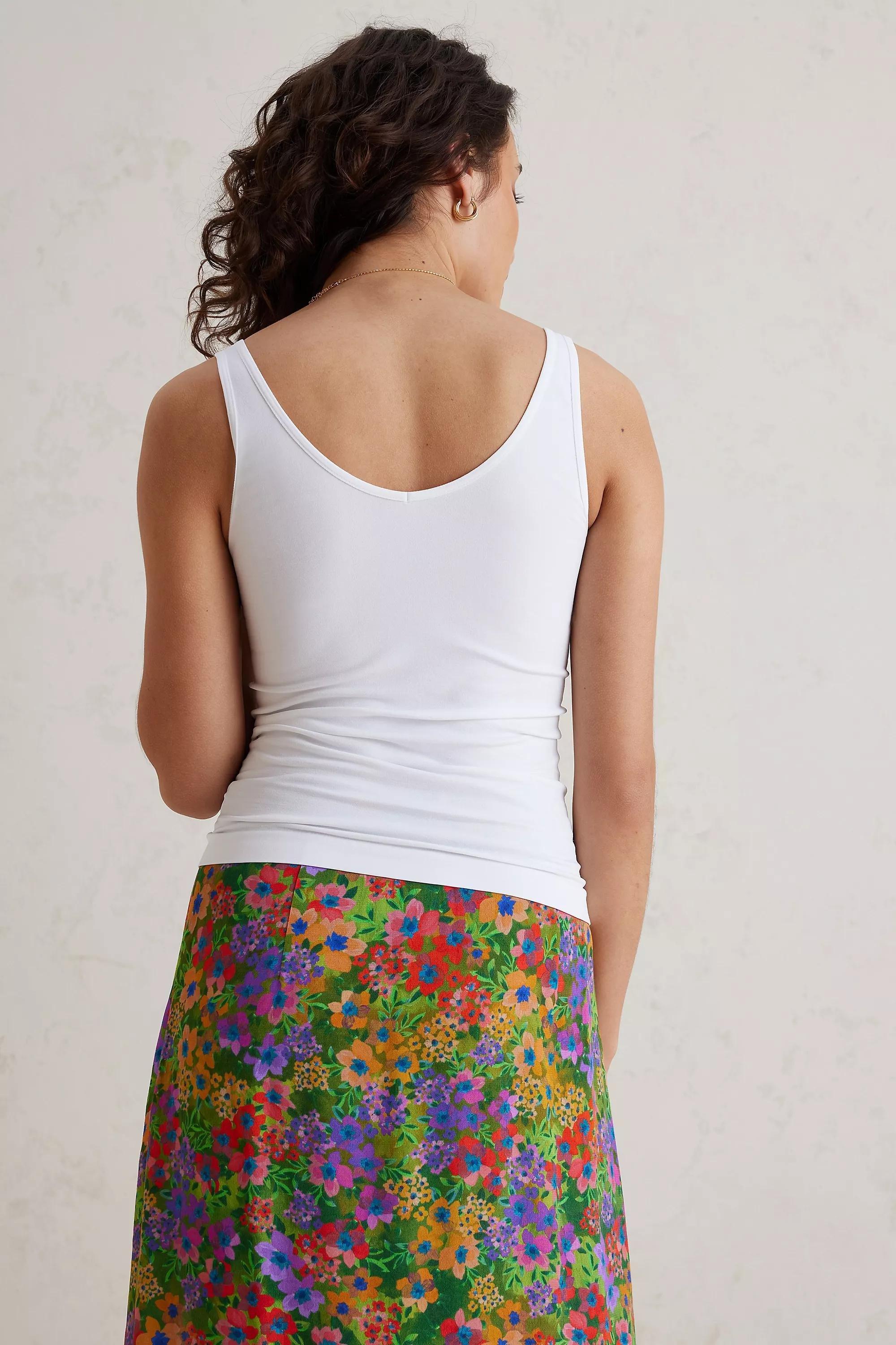 Floreat Reversible Seamless Tank Top, White, A501_0010, large image number 11