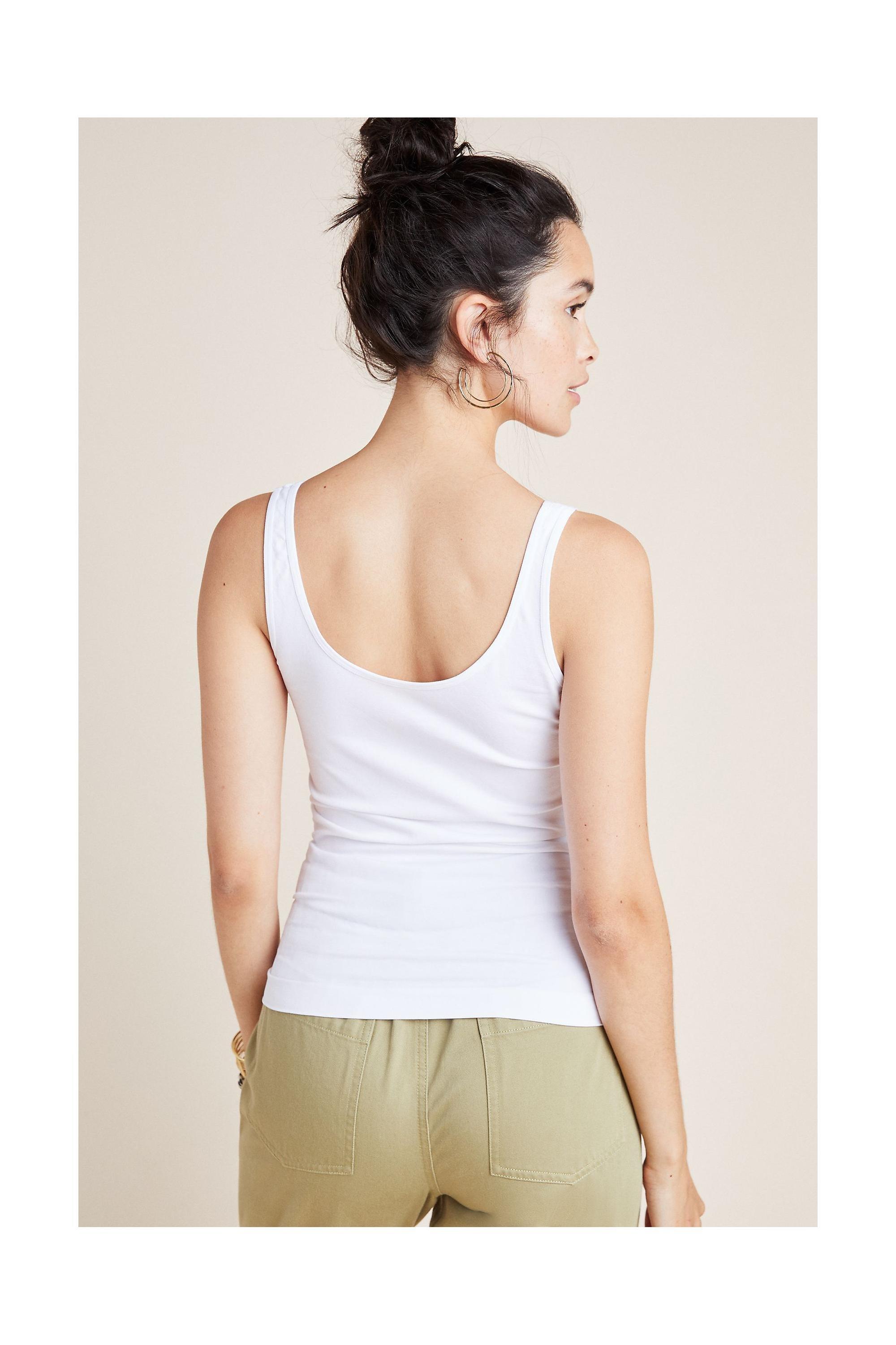Floreat Reversible Seamless Tank Top, White, A501_0010, large image number 12