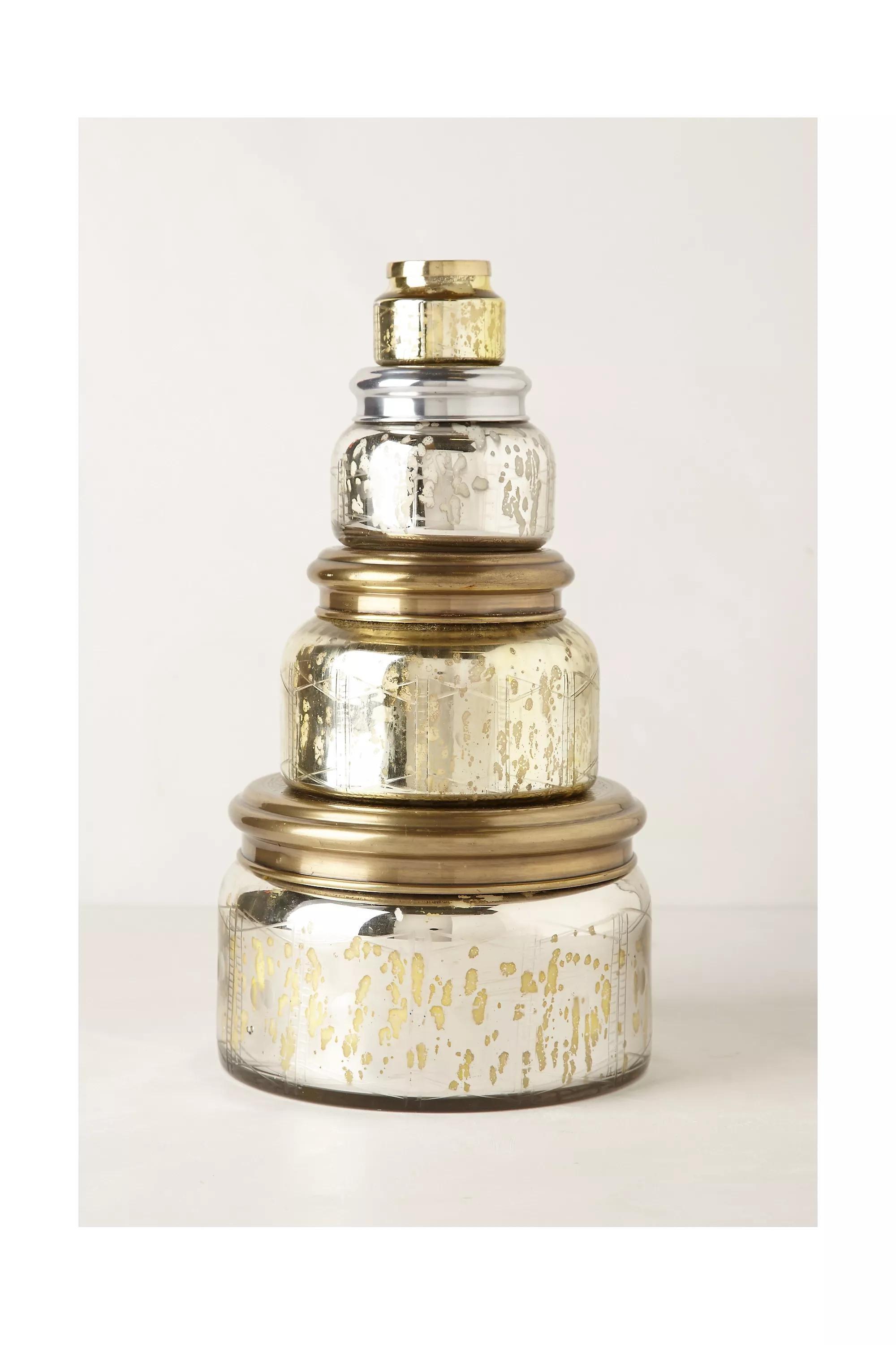 SILVER Capri Blue Jar Candle, A501_0007, large image number 0