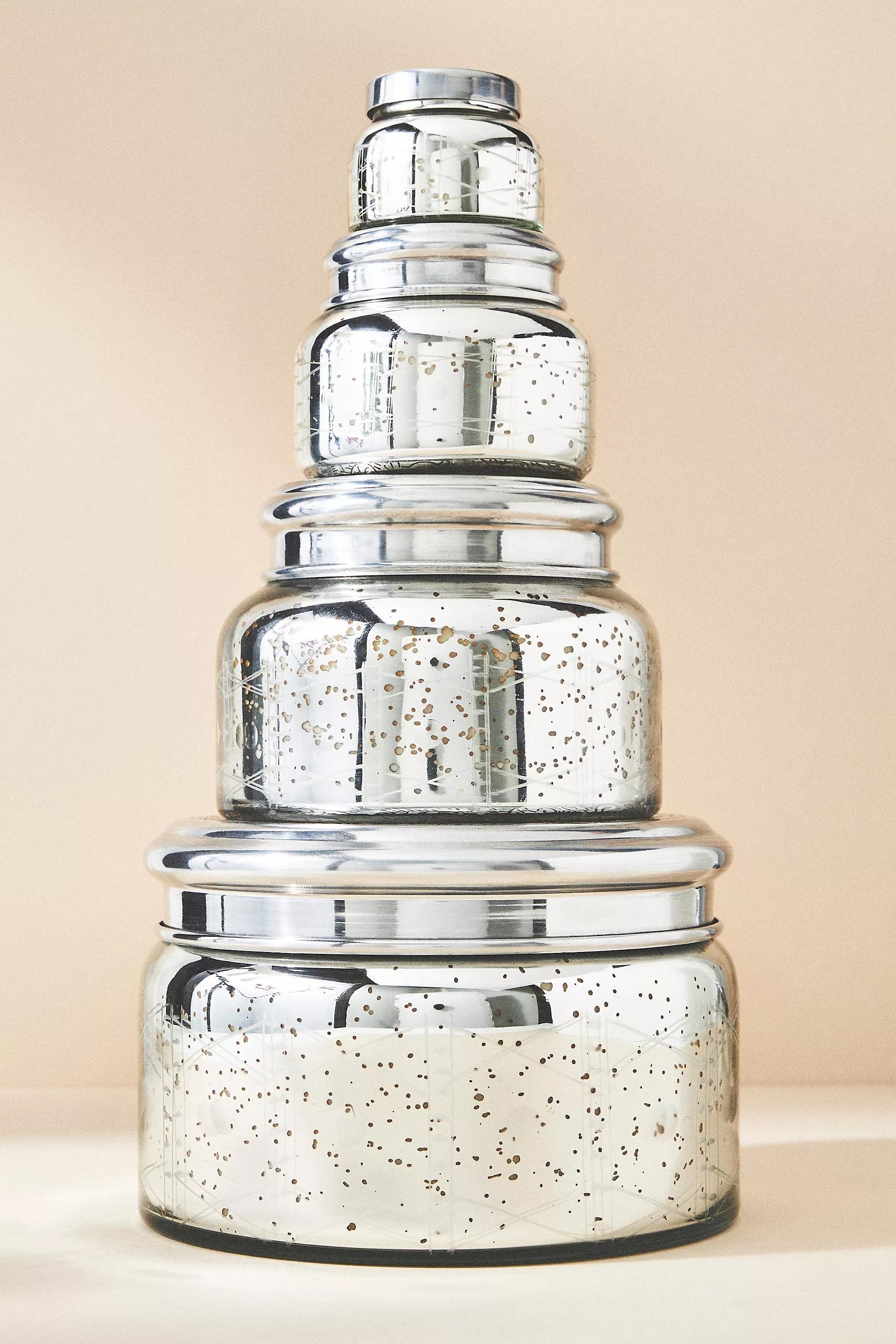 SILVER Capri Blue Jar Candle, A501_0007, large image number 3