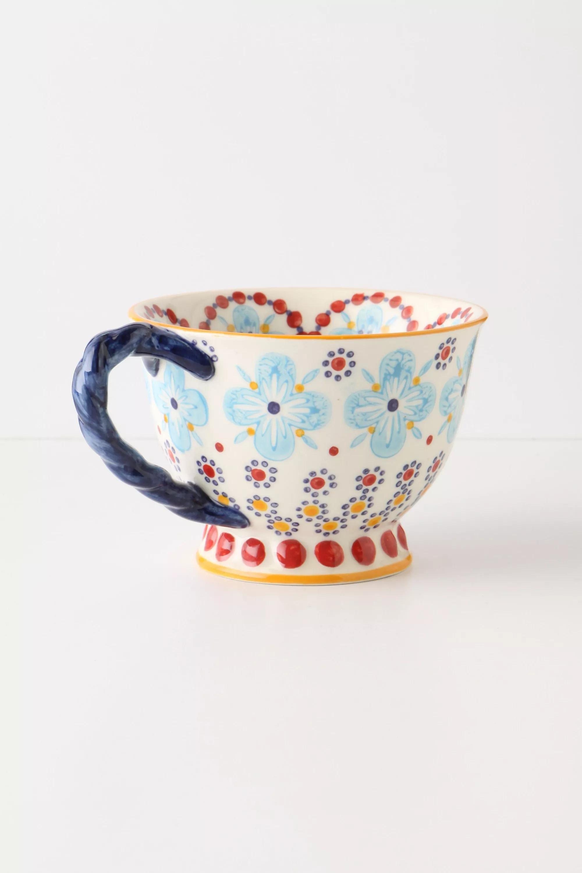 A Twist Teacup, Multicolour, A501_0046, large image number 3