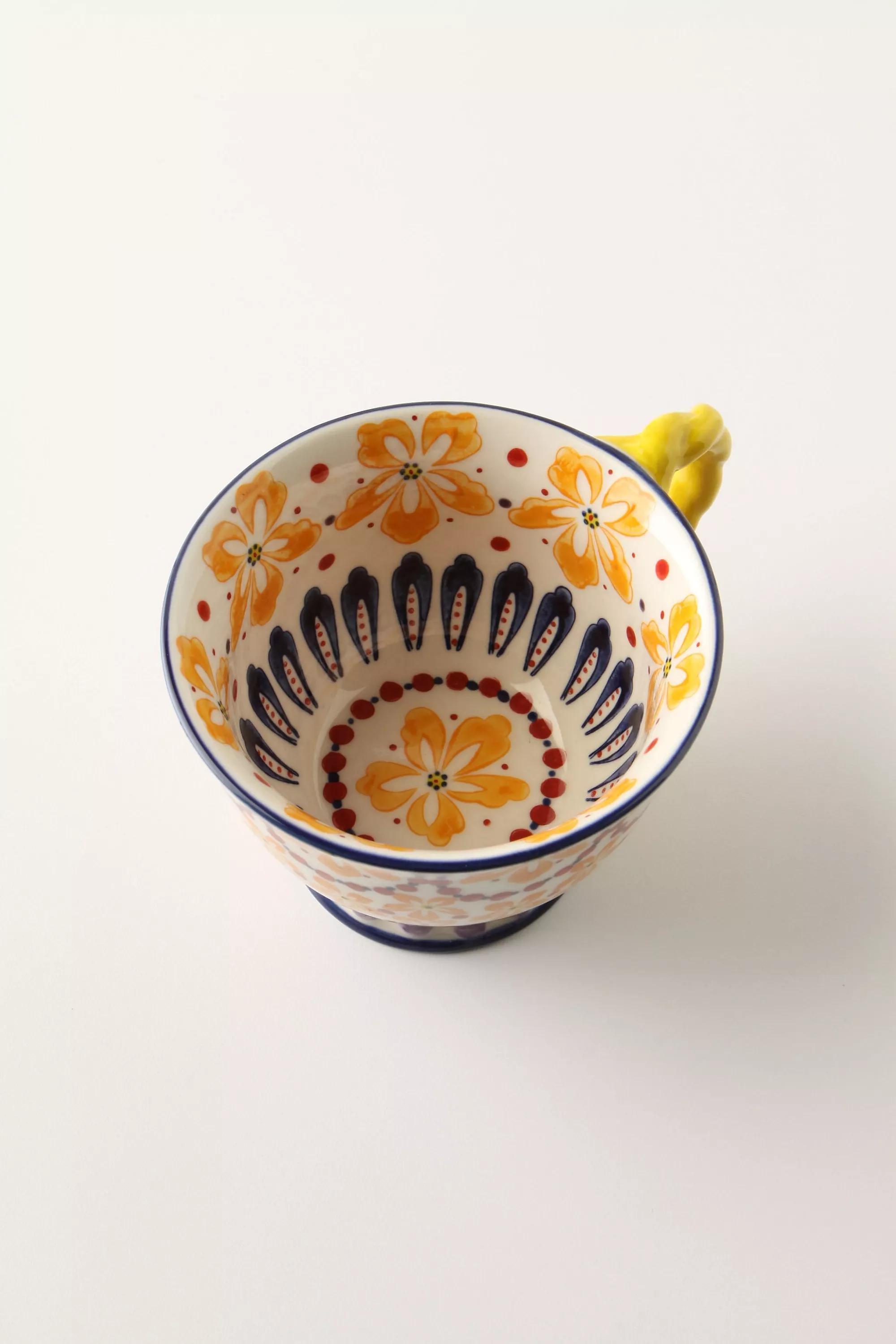 A Twist Teacup, Orange, A501_0080, large image number 2