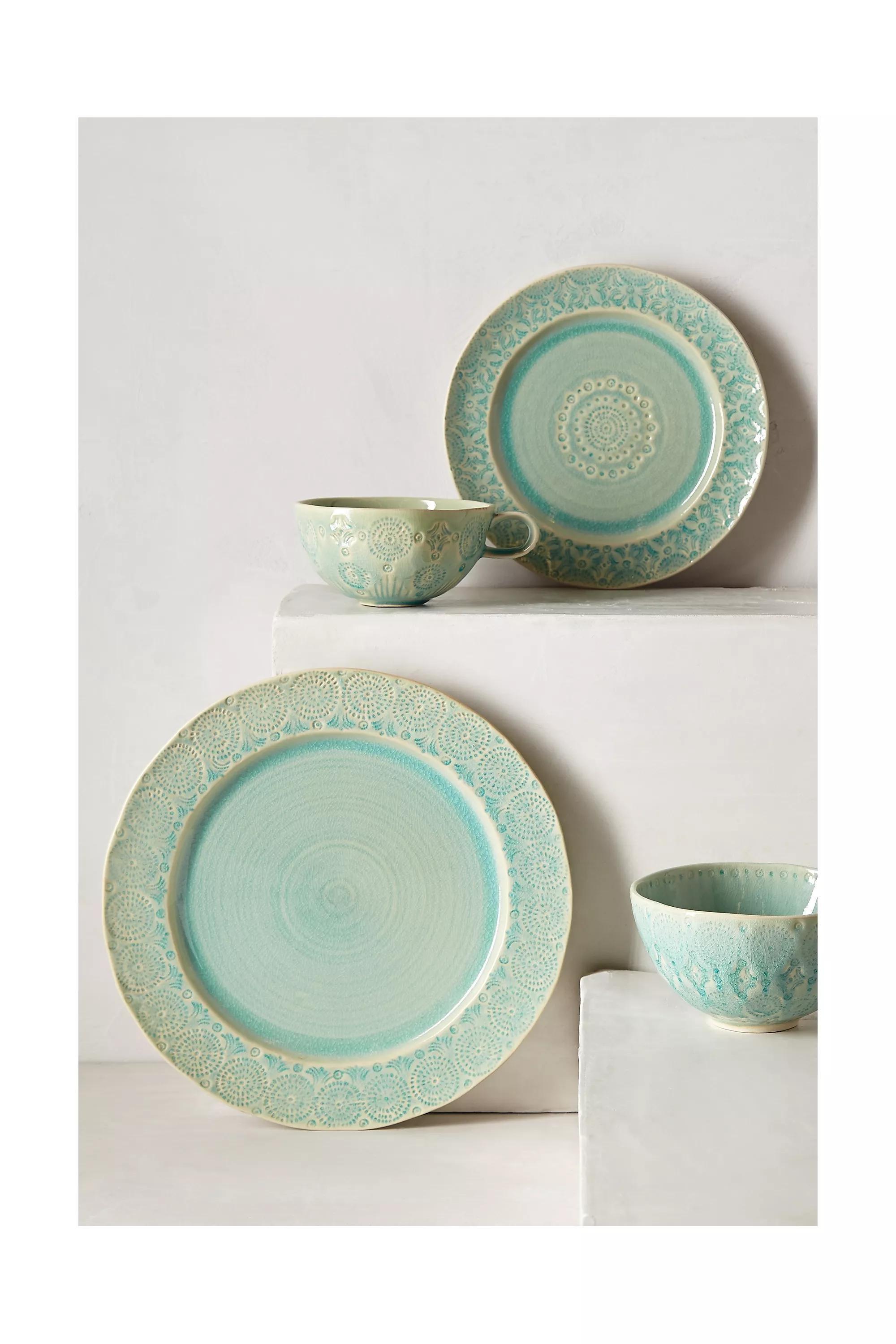 Barrio Old Havana Dinner Plate, Green, A501_0102, large image number 2
