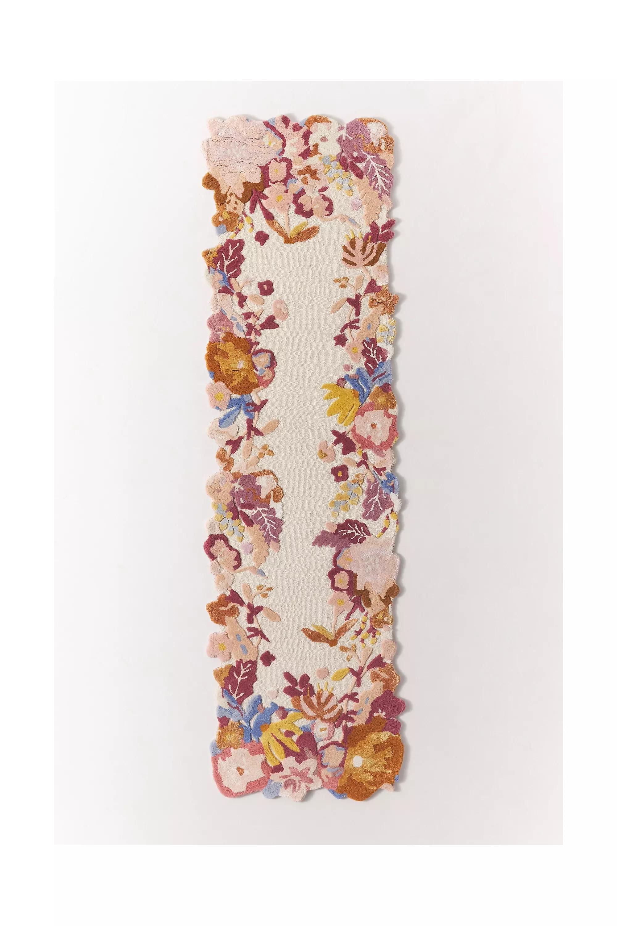 Tufted Jardin Rug, Pink, , large image number 4