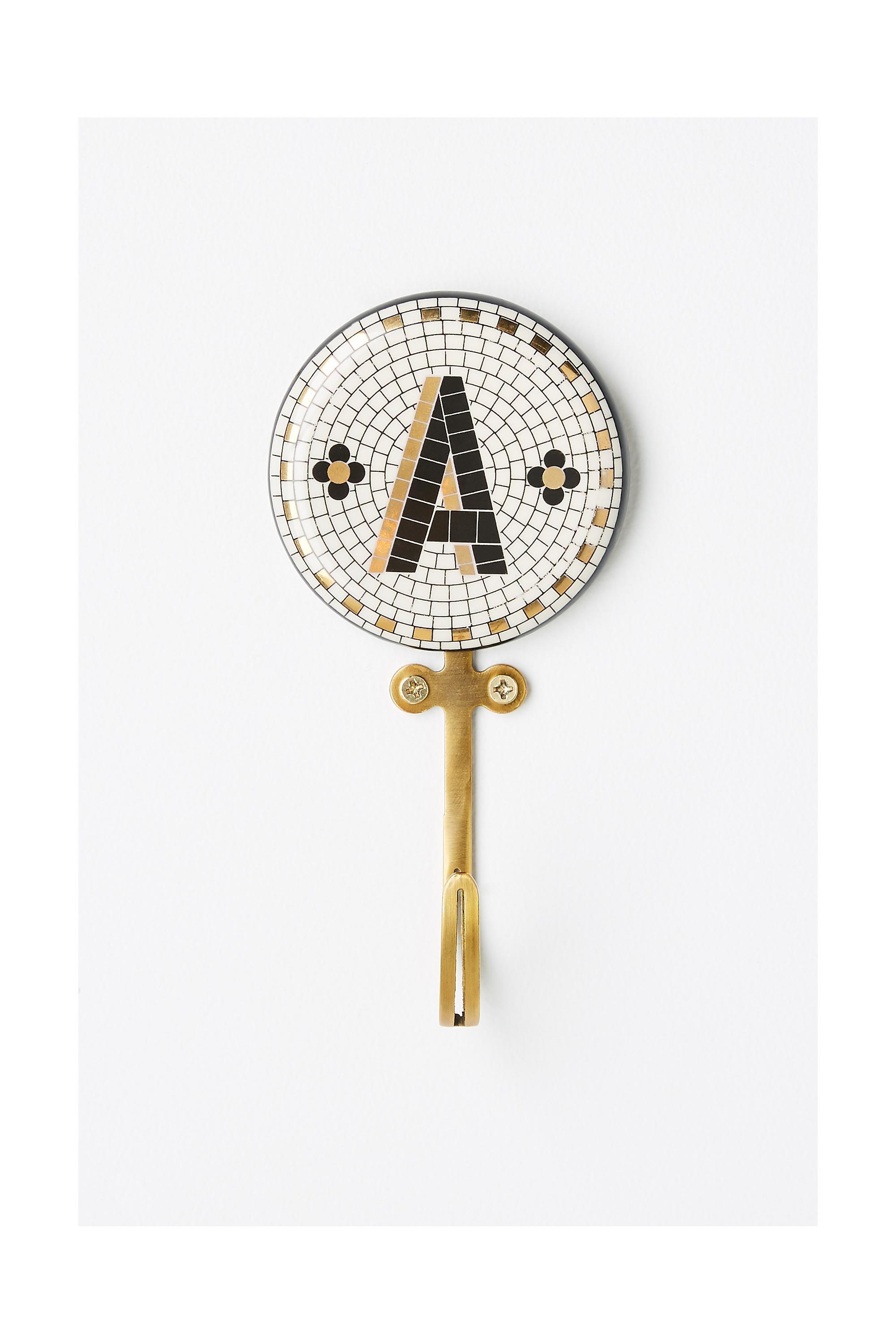 Anthropologie - Bistro Tile Monogram Hook, I