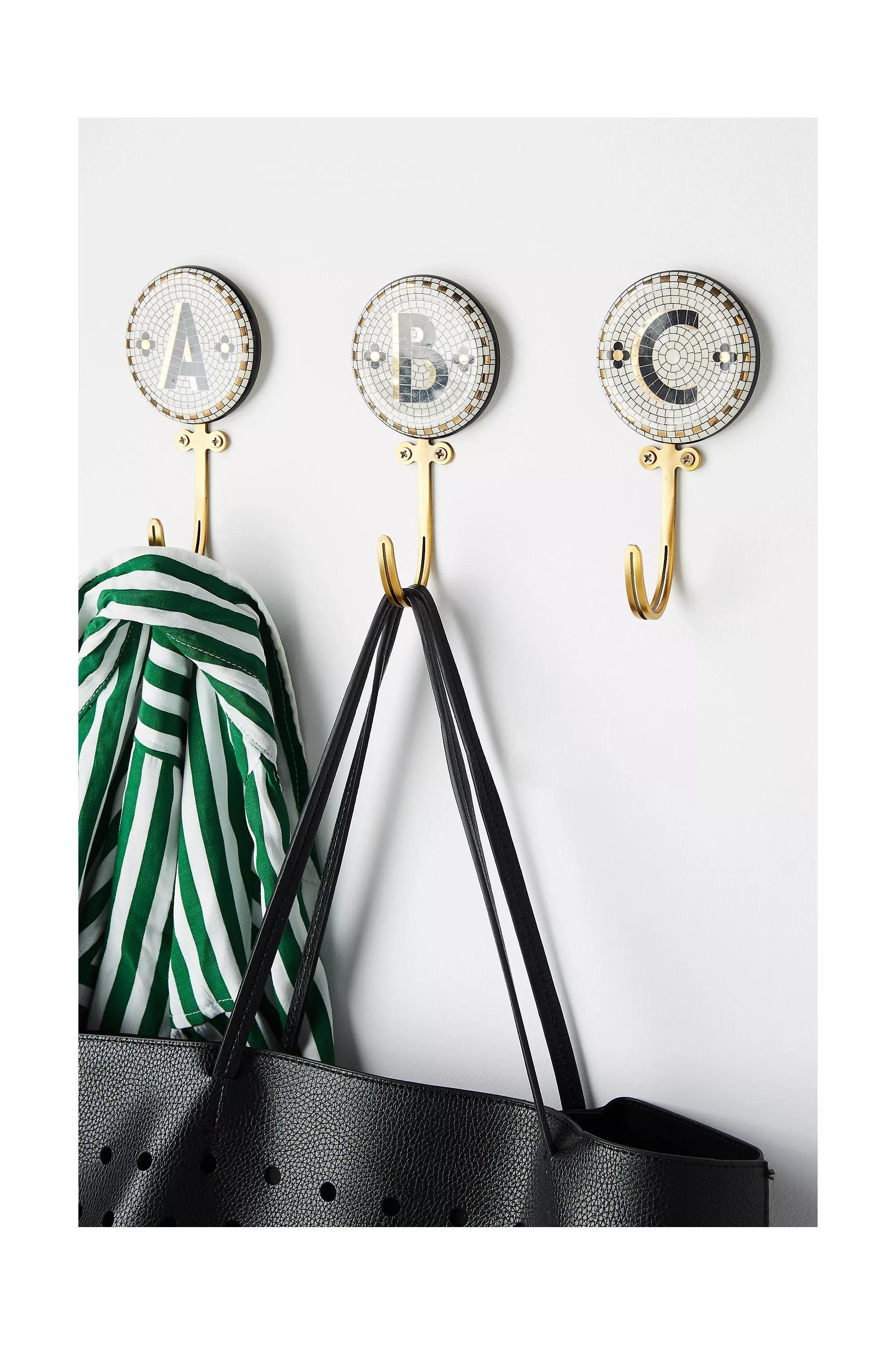 Bistro Tile Monogram Hook, I, A501_0909, large image number 5