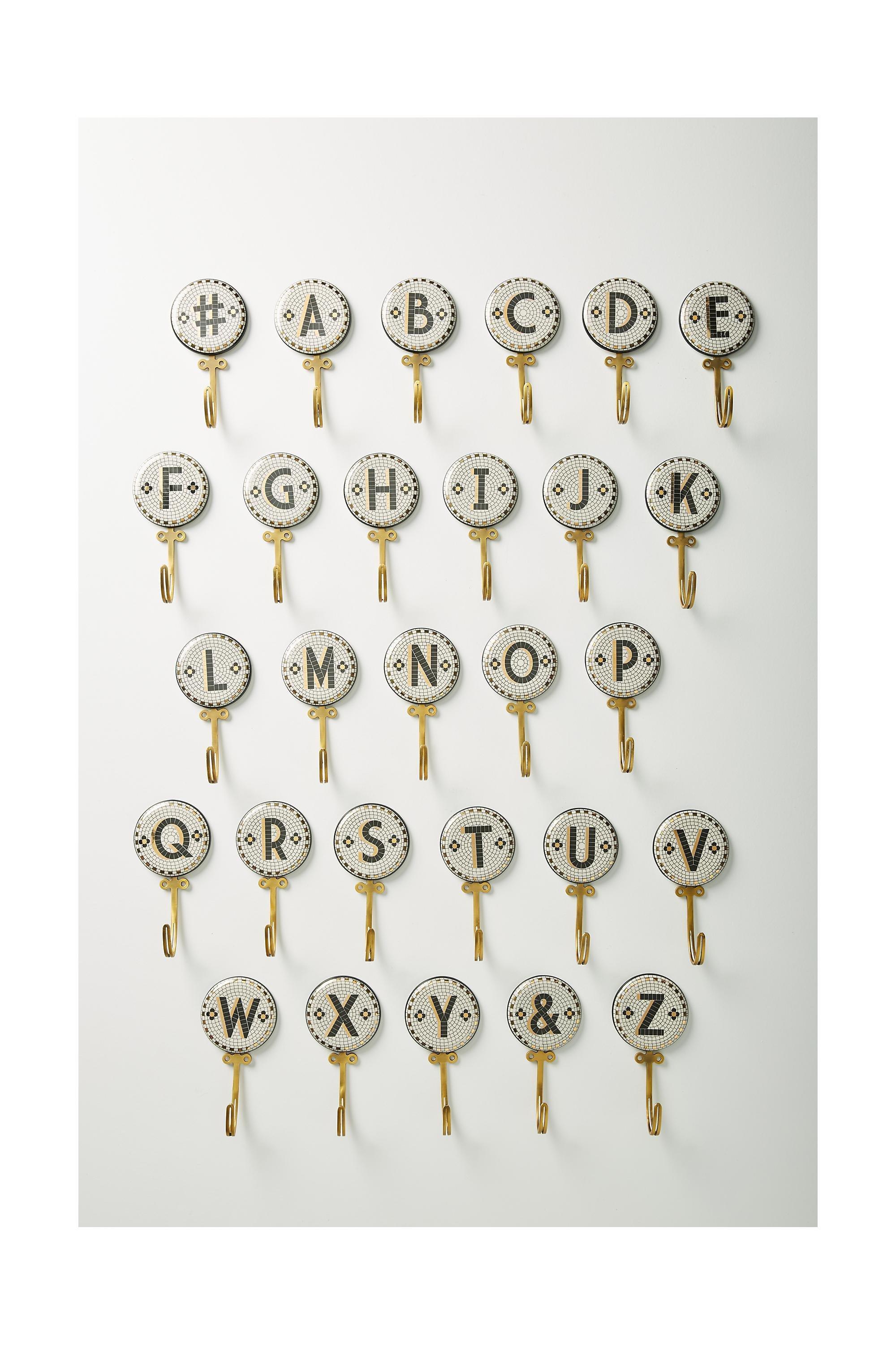 Bistro Tile Monogram Hook, Q, , large image number 4