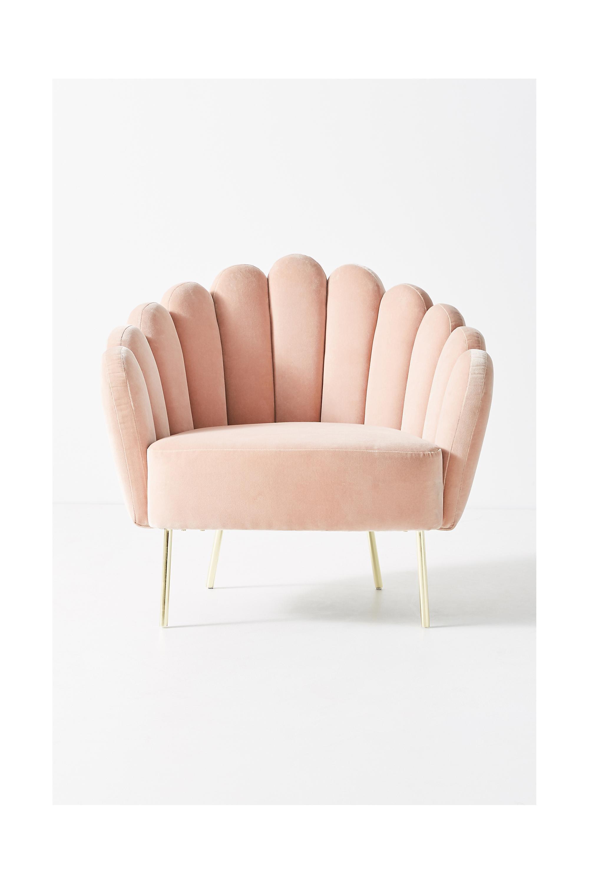 Bethan Gray Feathered Occasional Chair, Beige, , large image number 1