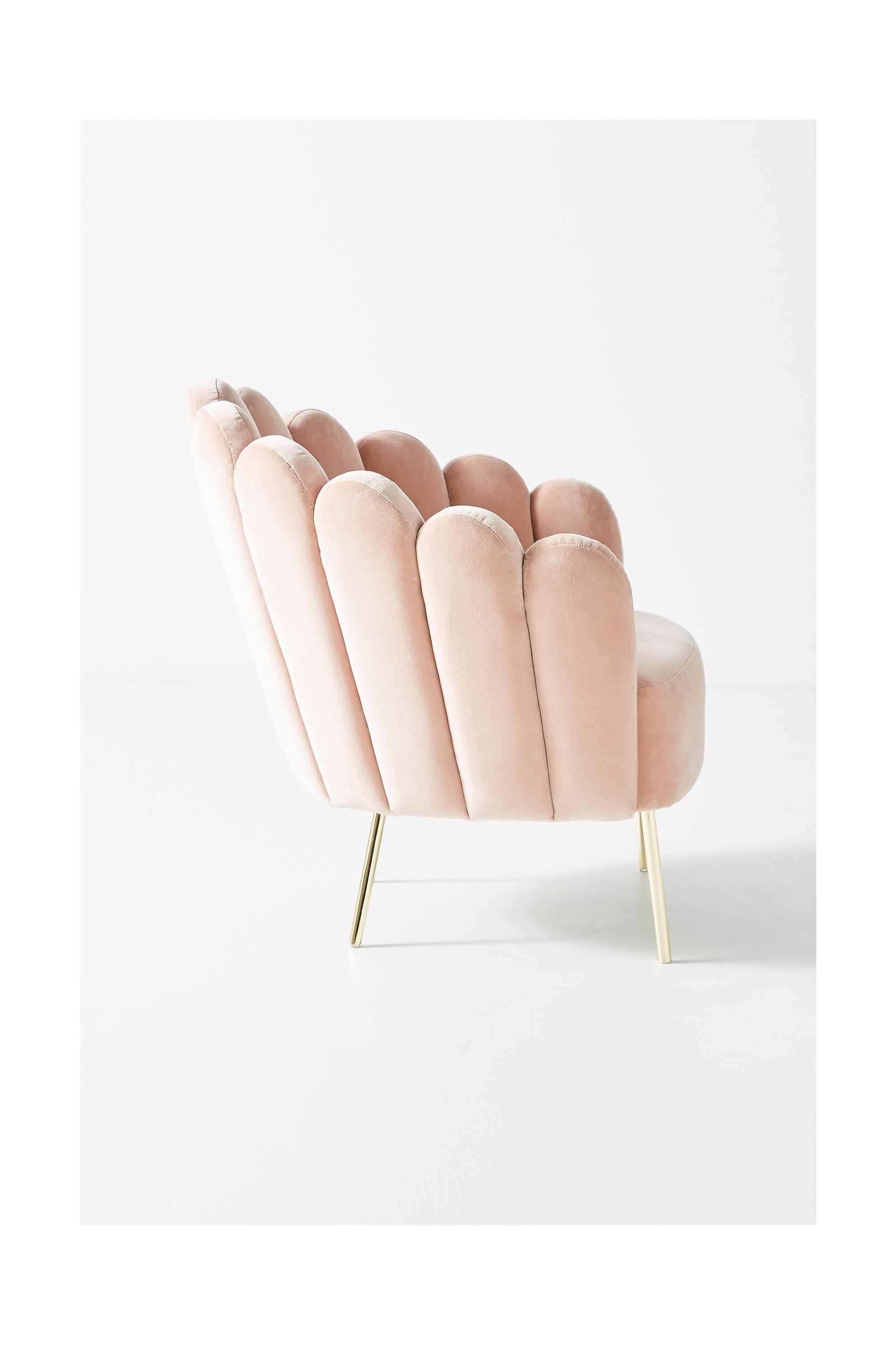 Bethan Gray Feathered Occasional Chair, Beige, , large image number 5
