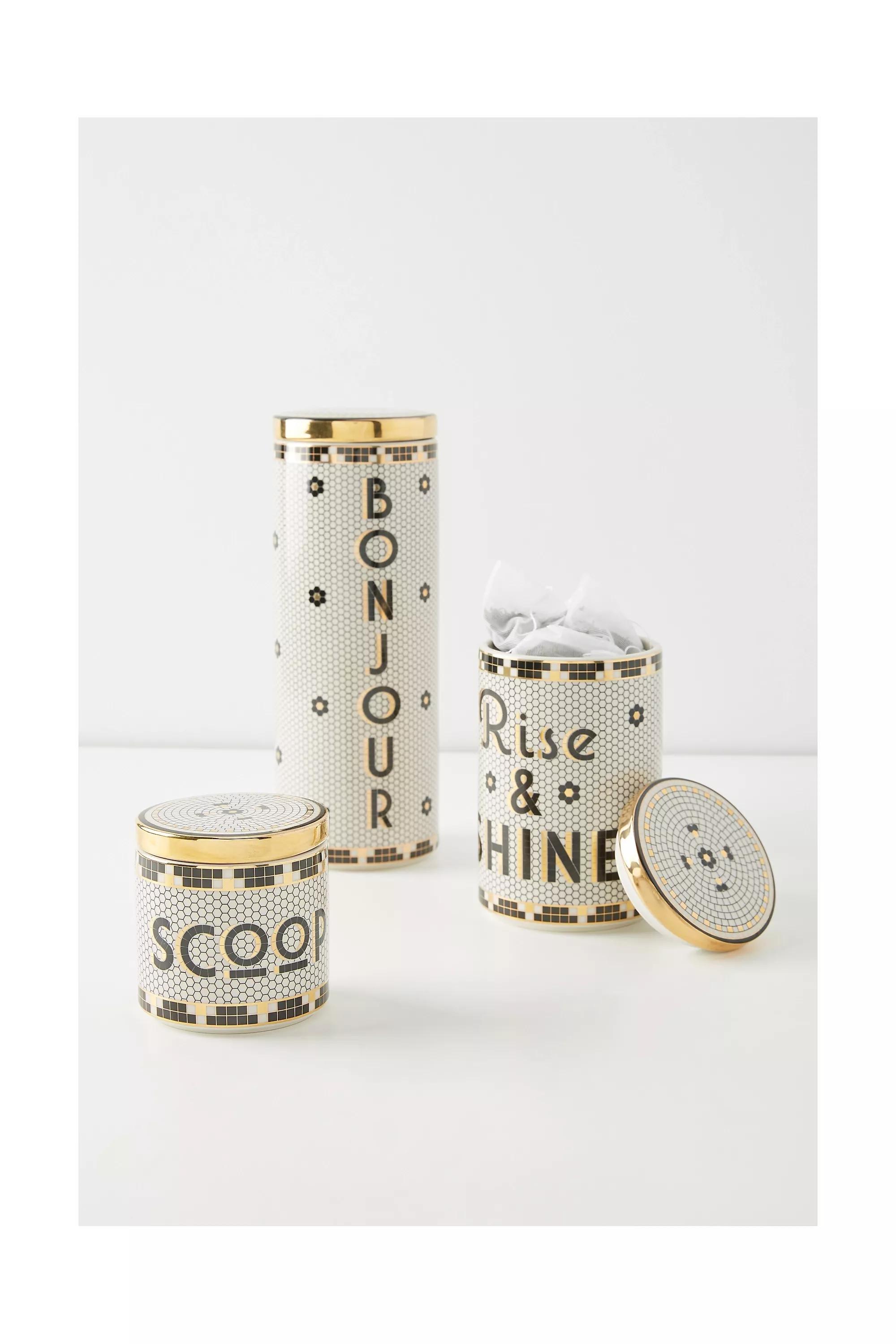 Bistro Tile Canister, Multicolour, A501_0018, large image number 1