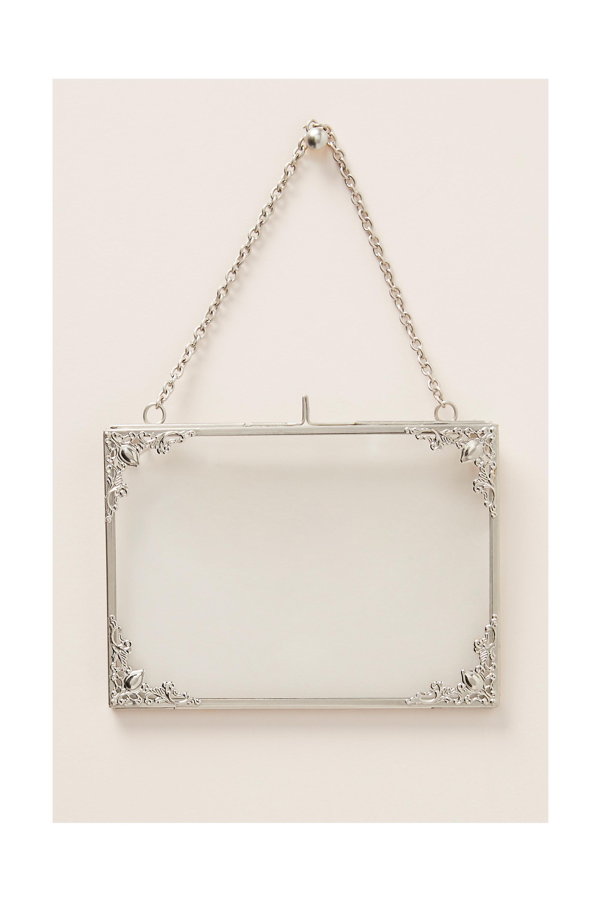 Olivia Frame, Silver, , medium