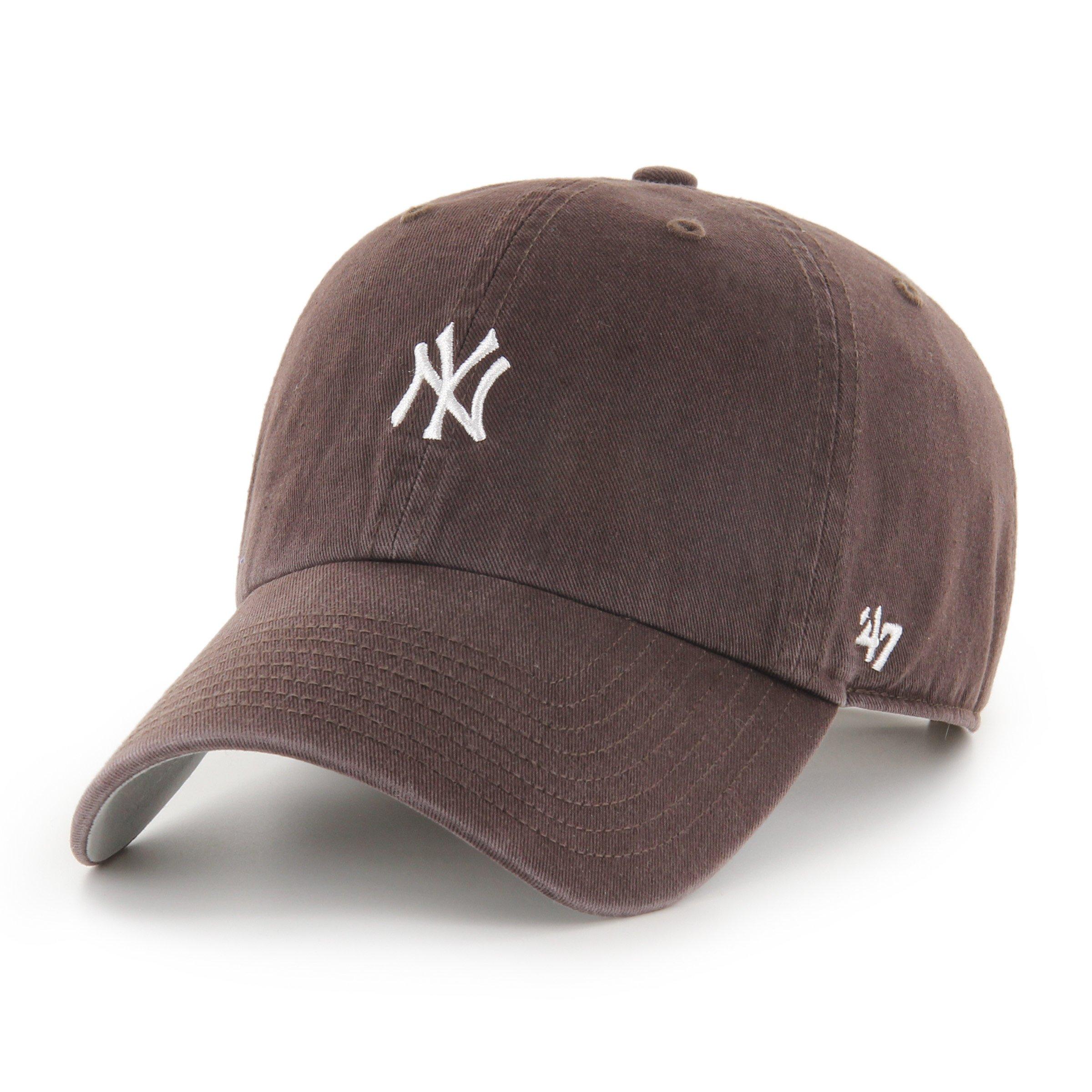 47 New York Yankees Base Runner 47 Clean up, Brown, A535_BROW, medium