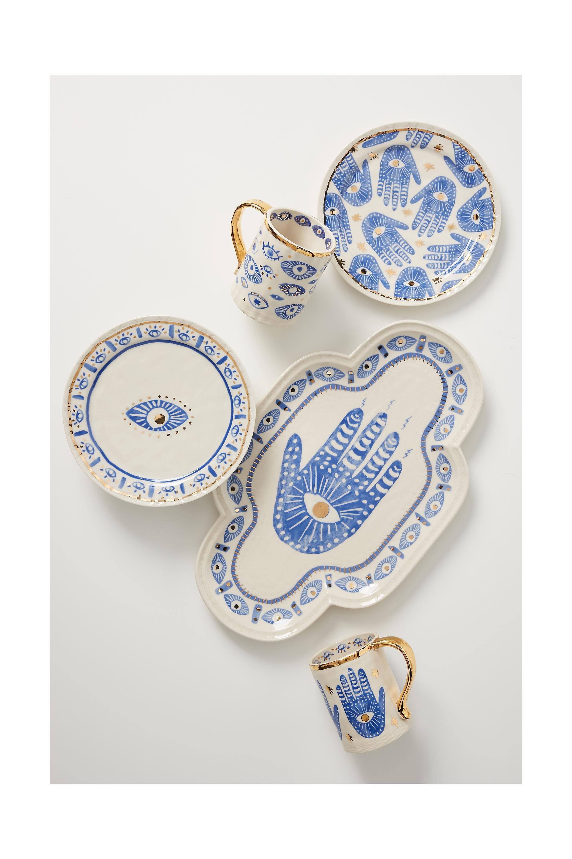 Insight Canape Plate, Blue, A501_0043, large image number 2