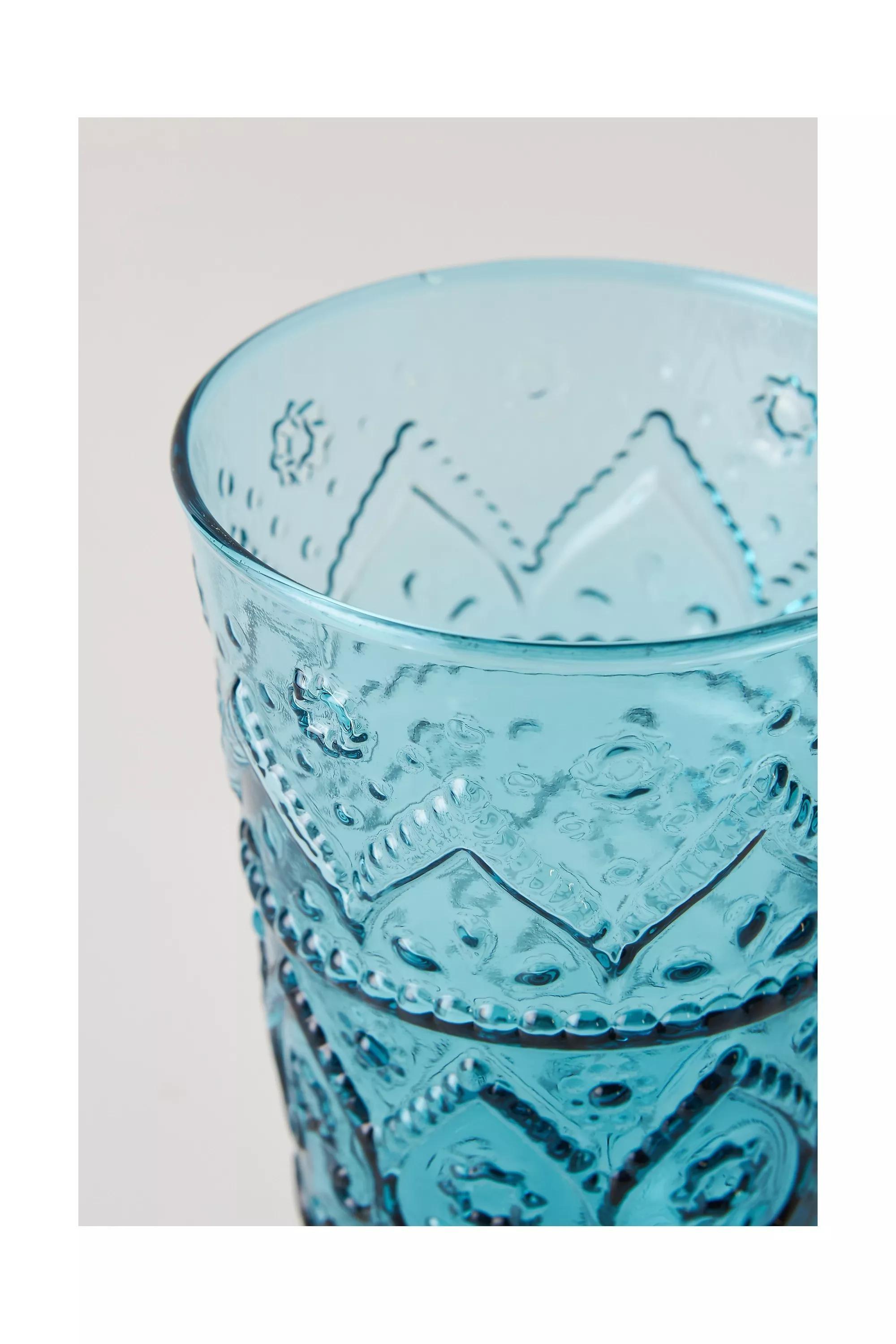 Bombay Highball Glass, Blue, A501_0099, large image number 3