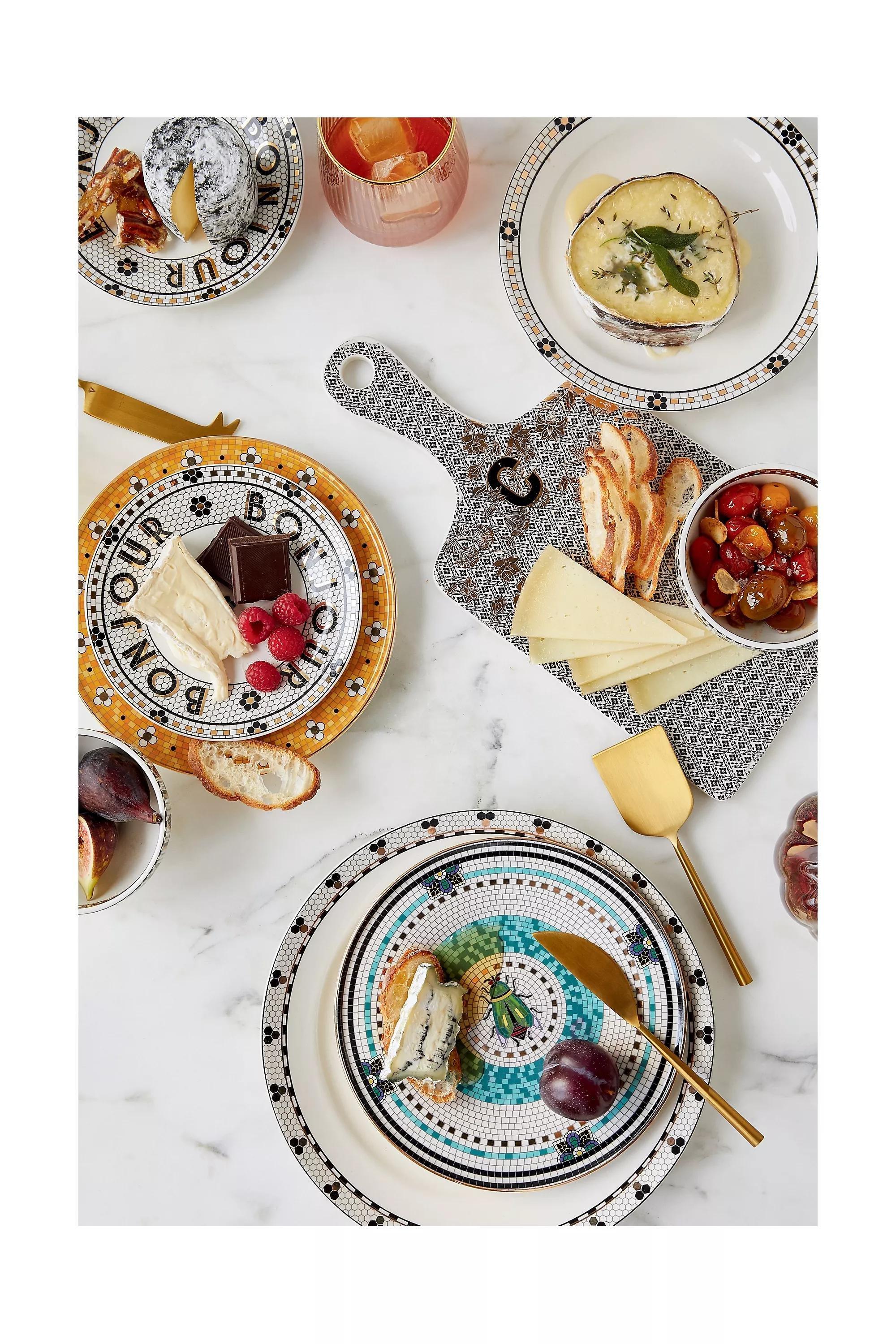 Bistro Bread Plate, Multicolour , Set Of 4, A501_0018, large image number 2