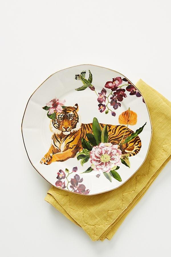 Nathalie Lete Titania Dessert Plate, White, , large image number 0