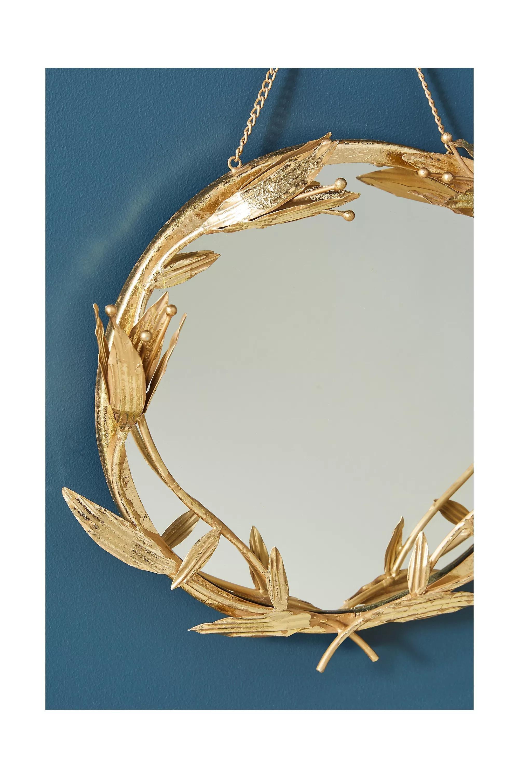 Gold Hannah Mirror, A501_0070, large image number 2